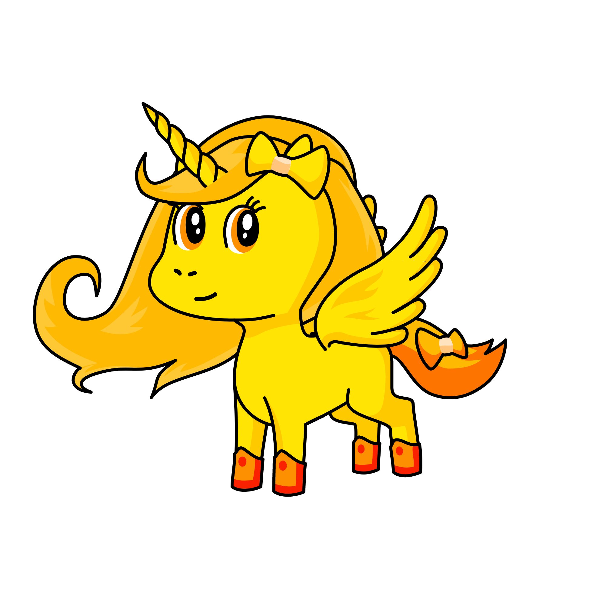 Sunny, the unicorn