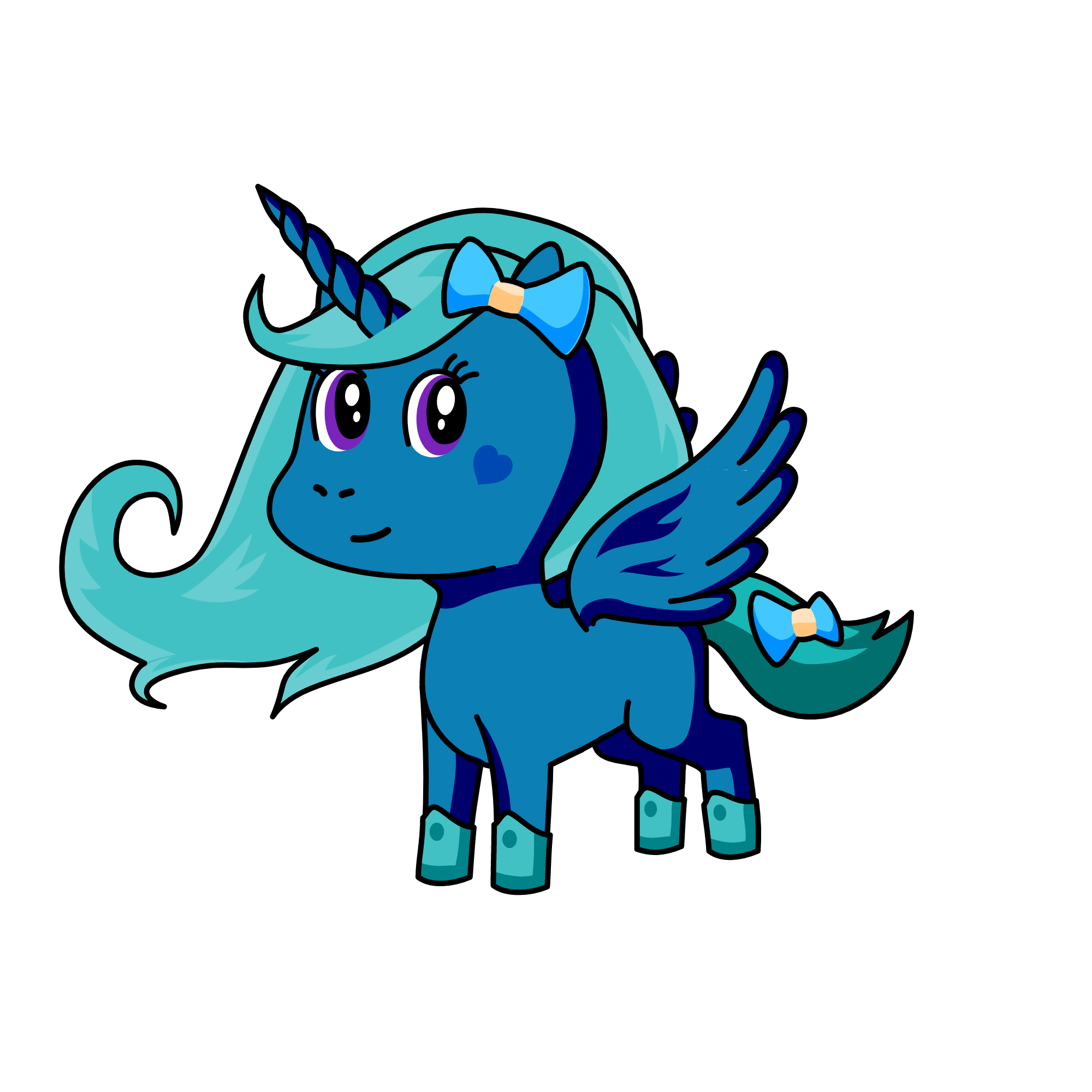 Skylar, the unicorn