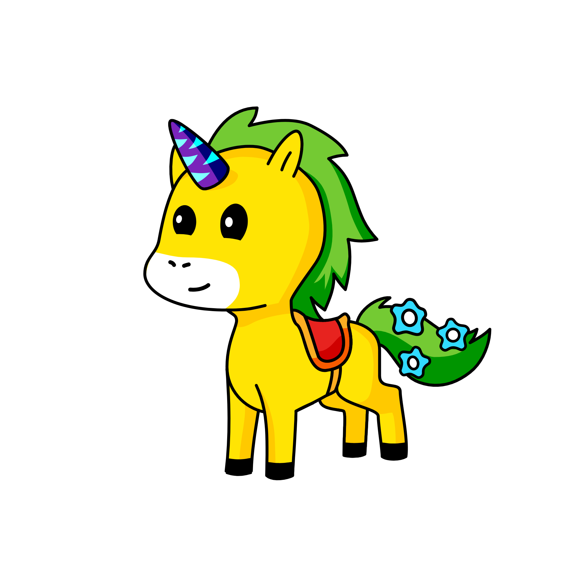 Mystile, the unicorn