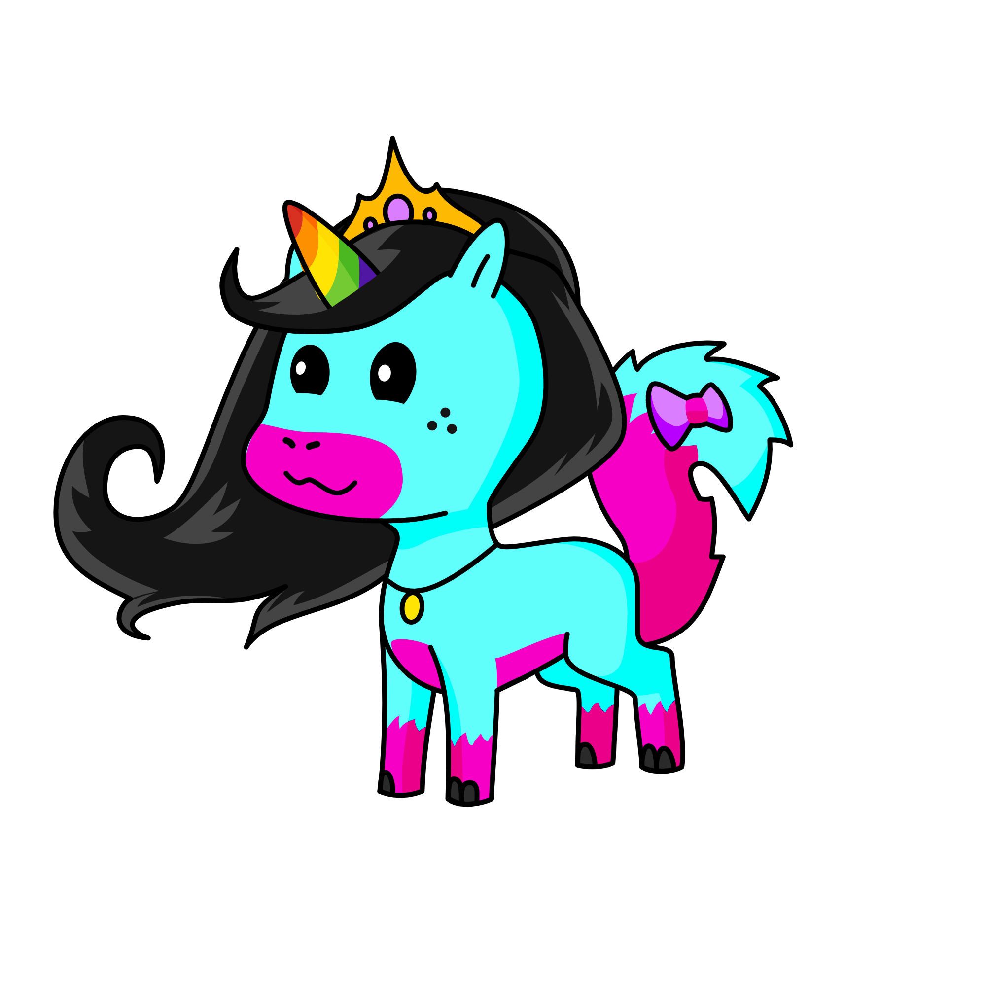 Kittyuni, the unicorn