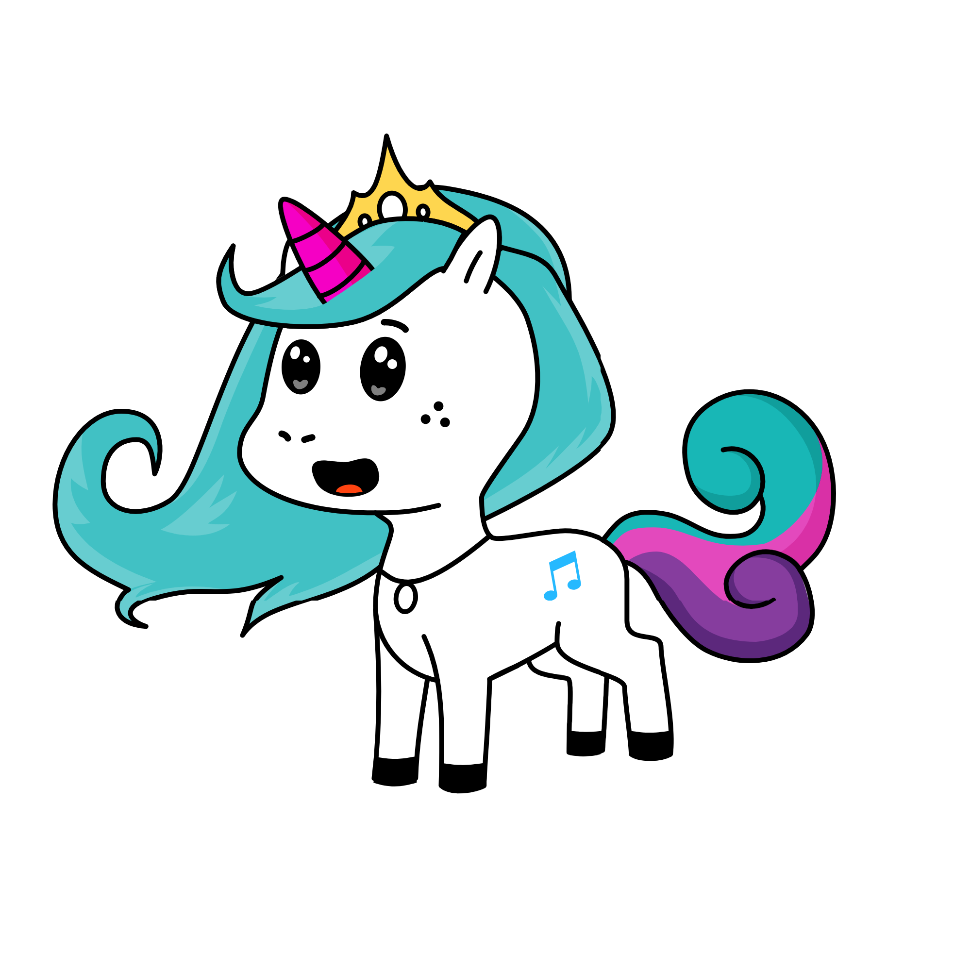Stella, the unicorn