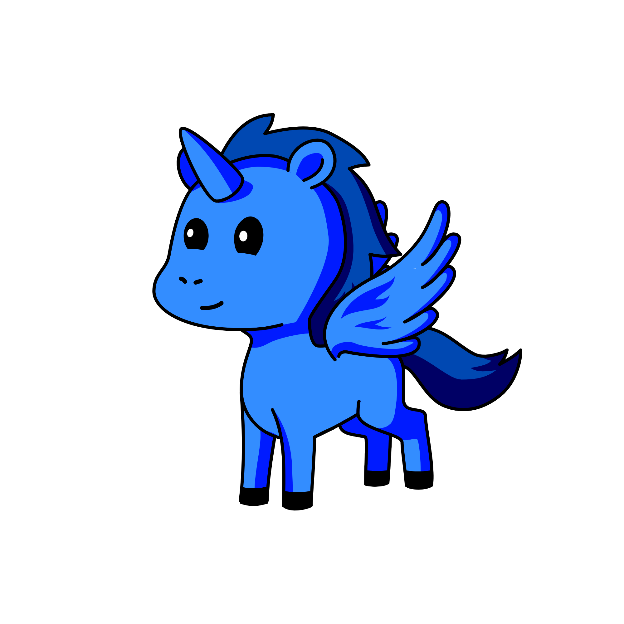 Saphire, the unicorn