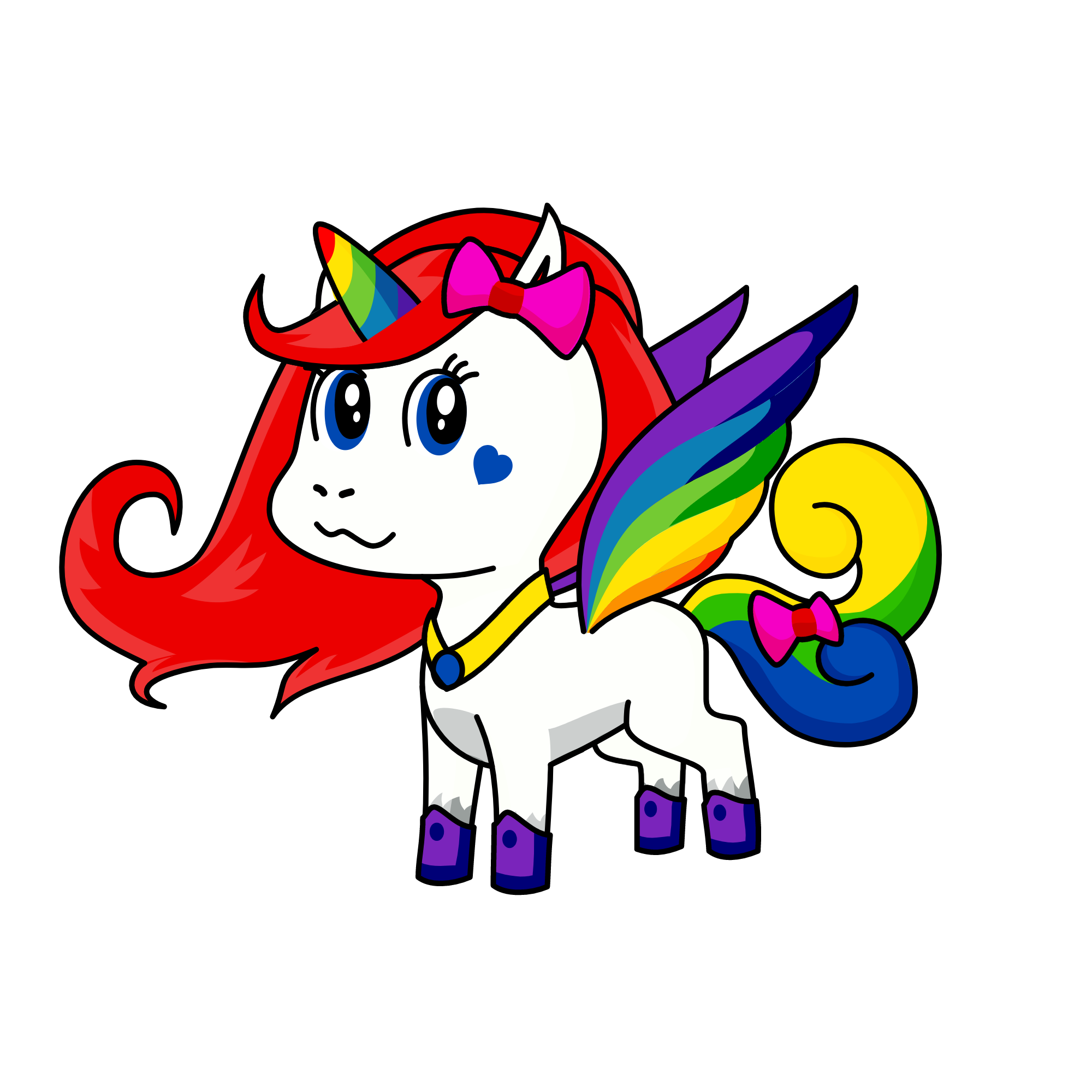 Color, the unicorn