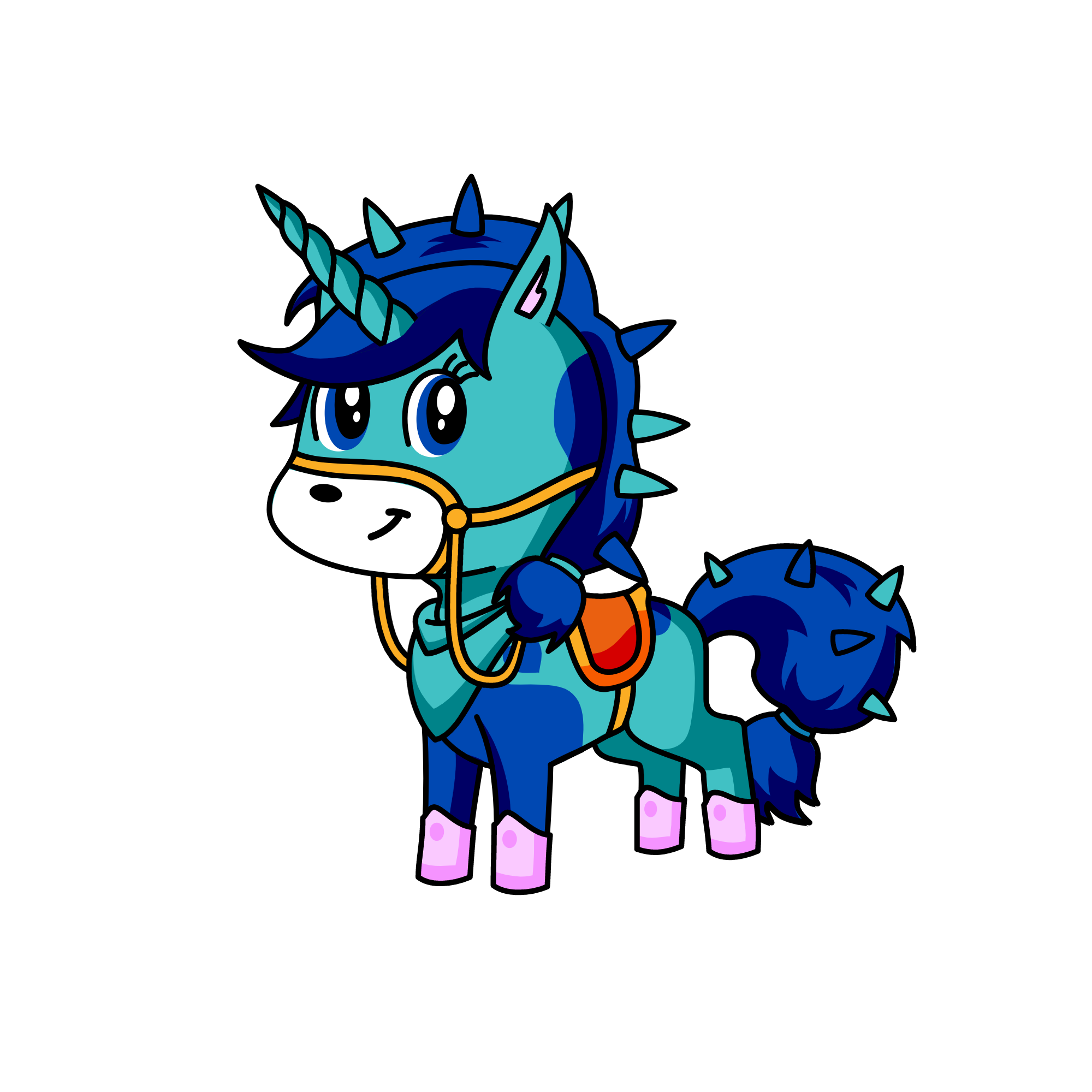 Snowball, the unicorn