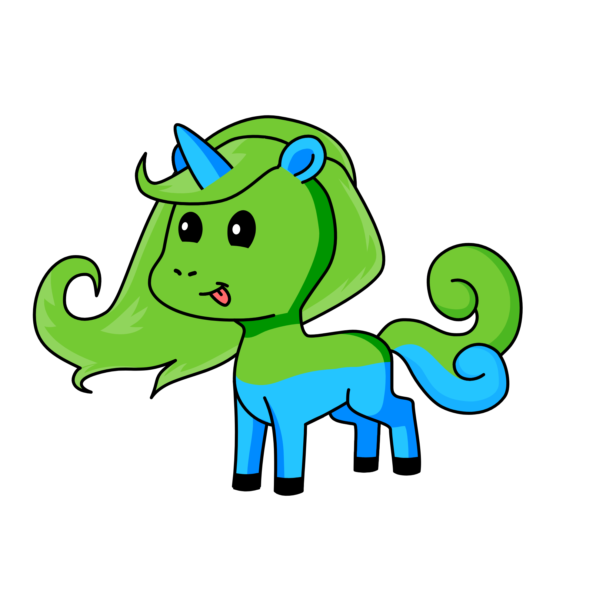 Oceana, the unicorn