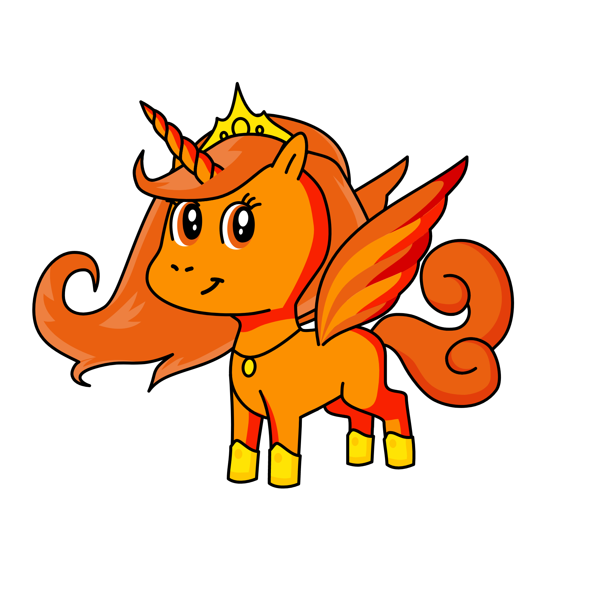 sun, the unicorn