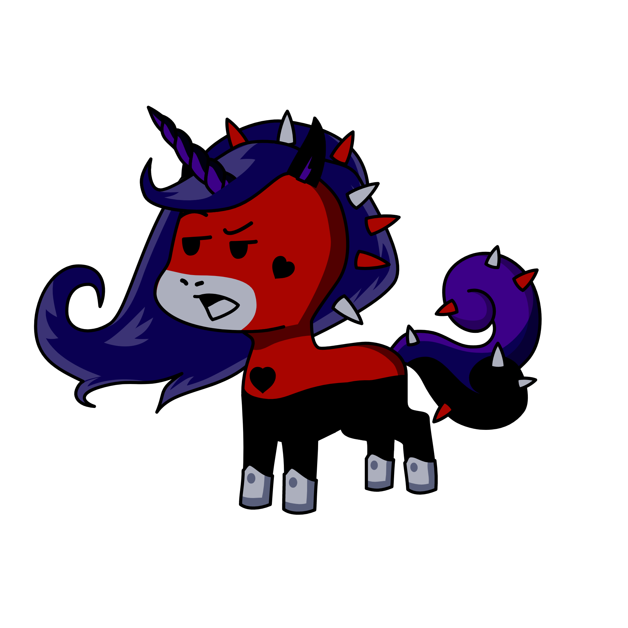Momoko AKA The Dark Unicorn, the unicorn