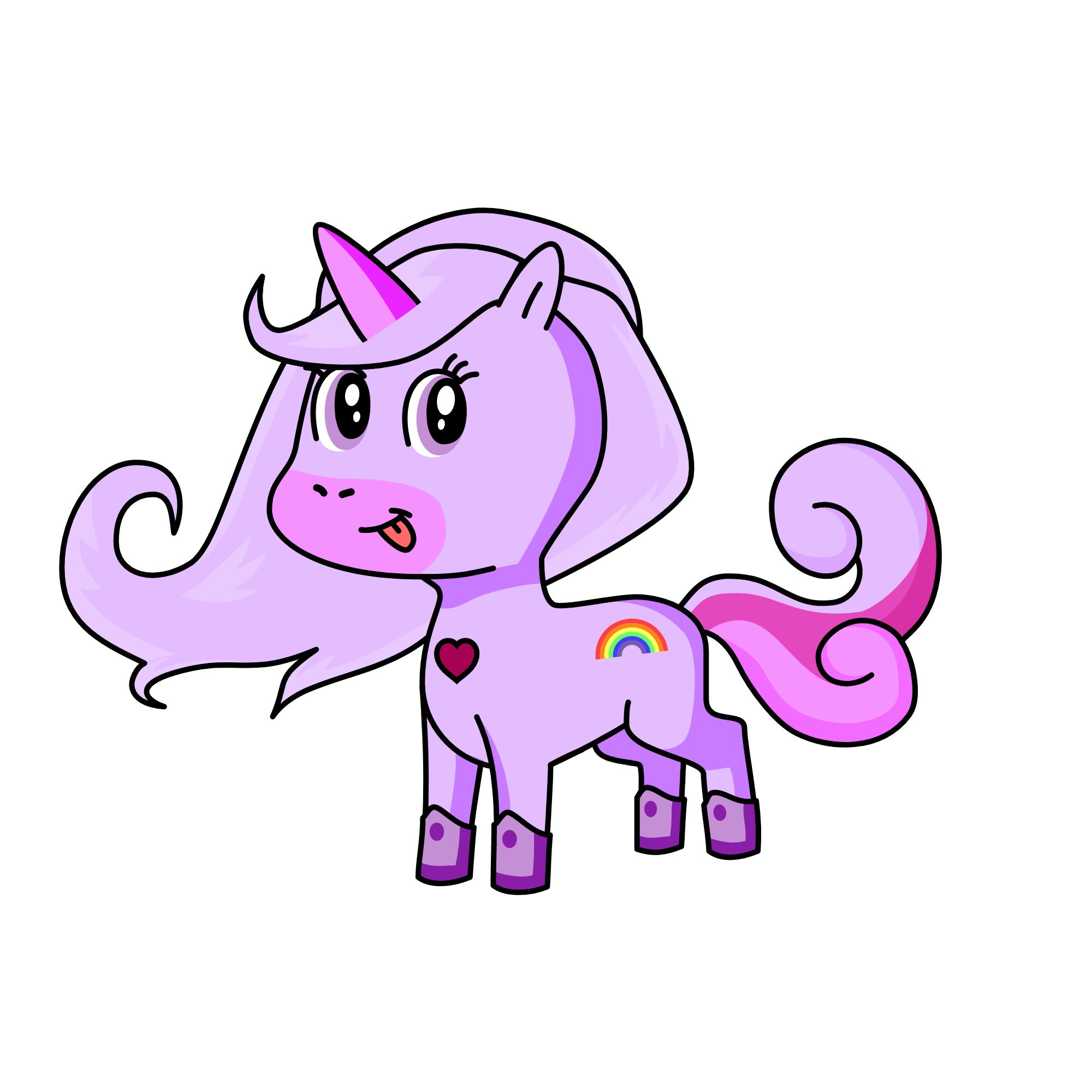 Silly Milly, the unicorn