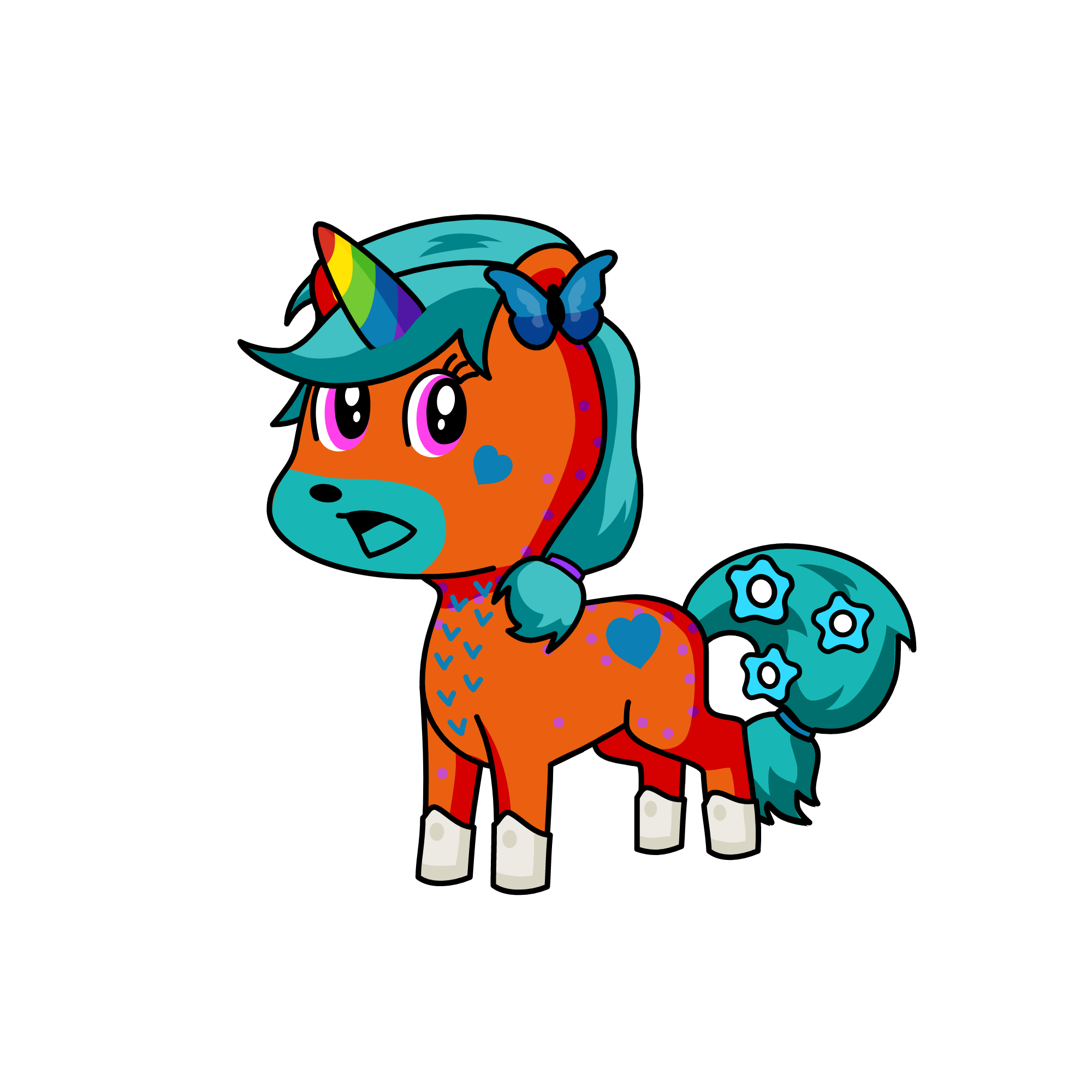 yeah boo, the unicorn