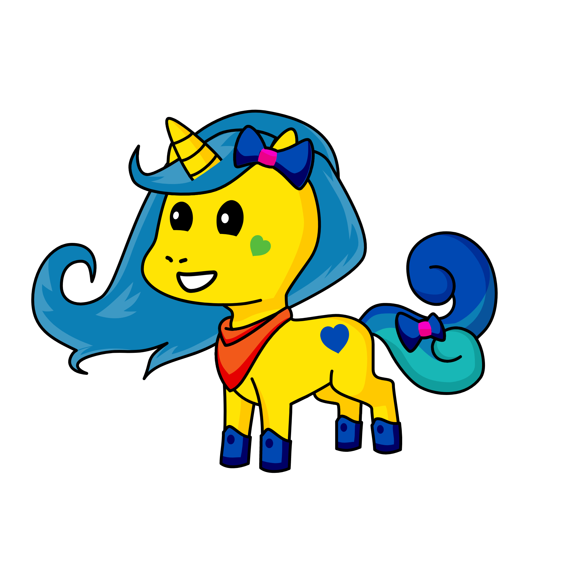 Juice, the unicorn