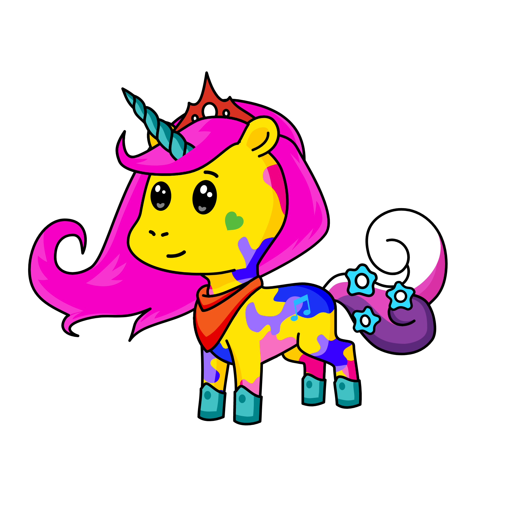bad bandet, the unicorn