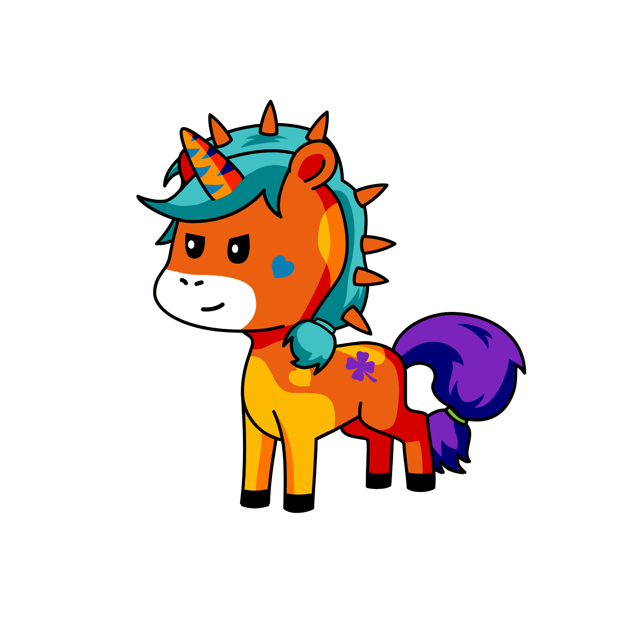 Rocky, the unicorn