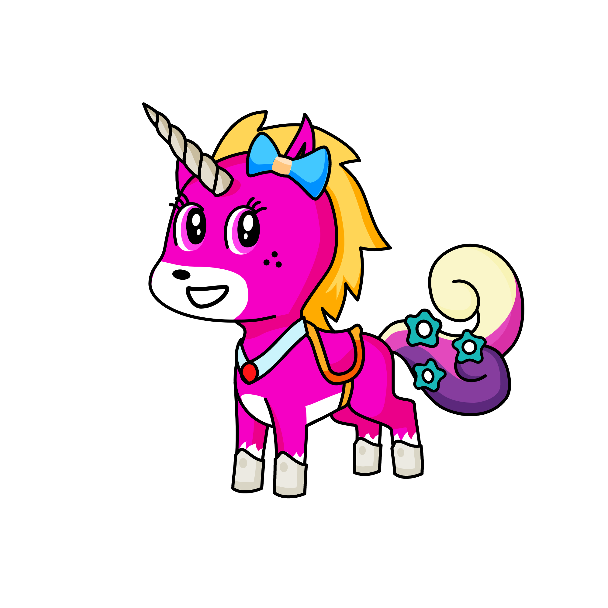 Una, the unicorn