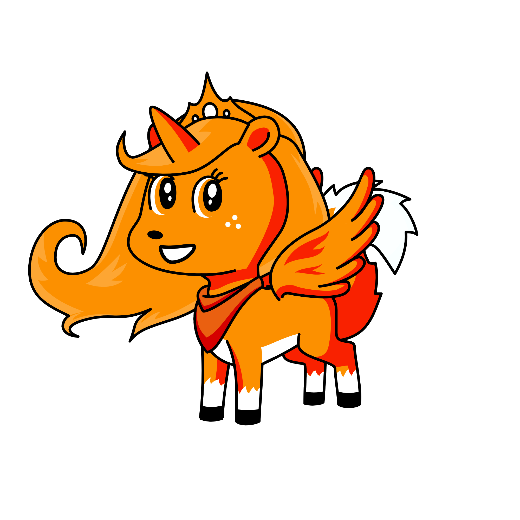 pf, the unicorn