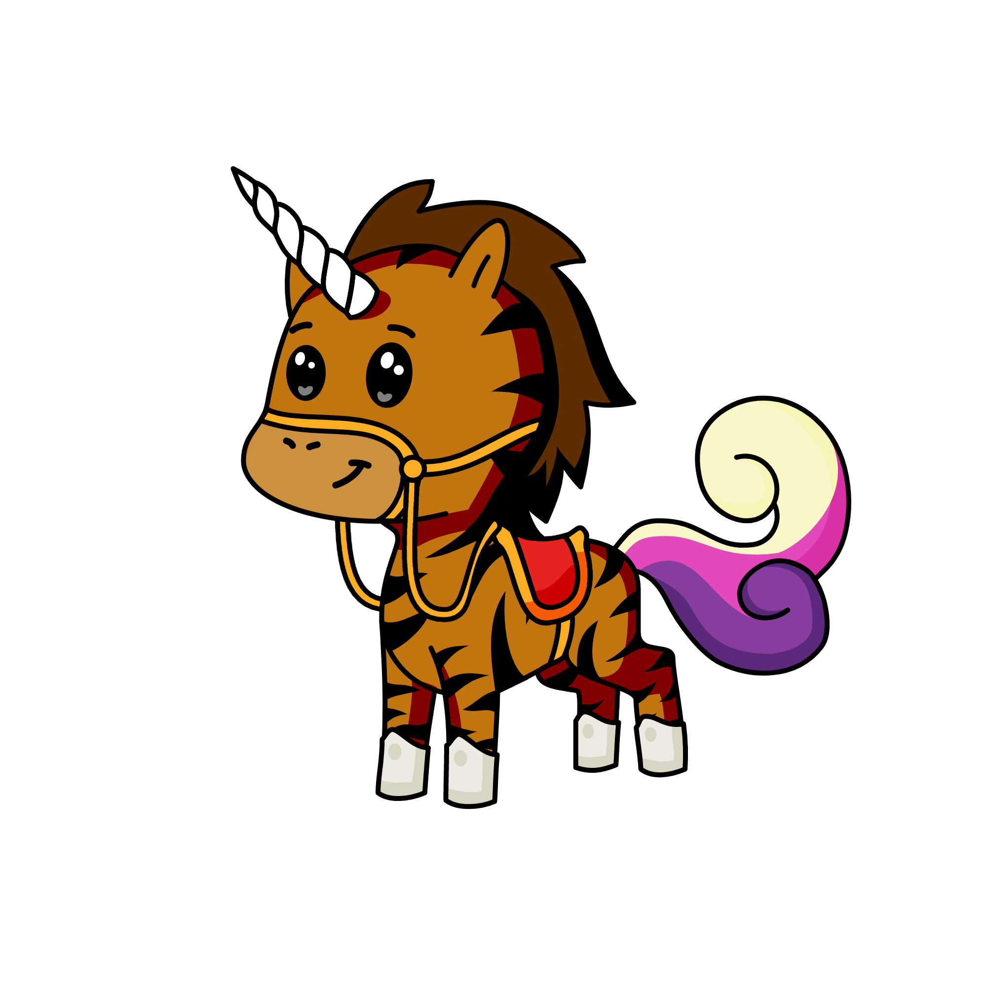 Tiger, the unicorn