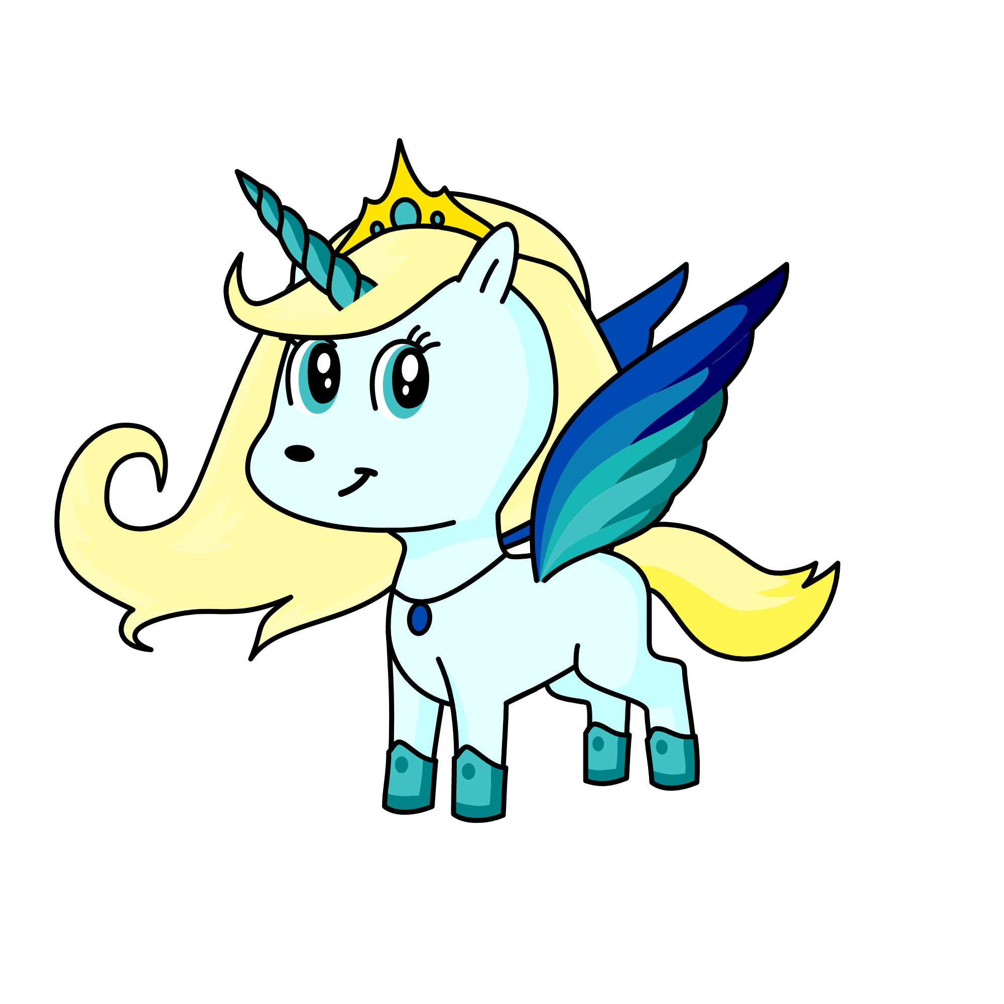 Elsa, the unicorn