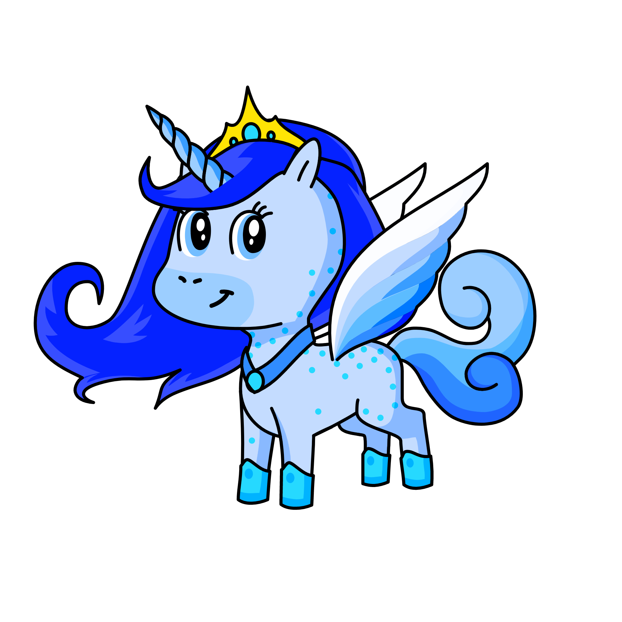 Queen Ark, the unicorn