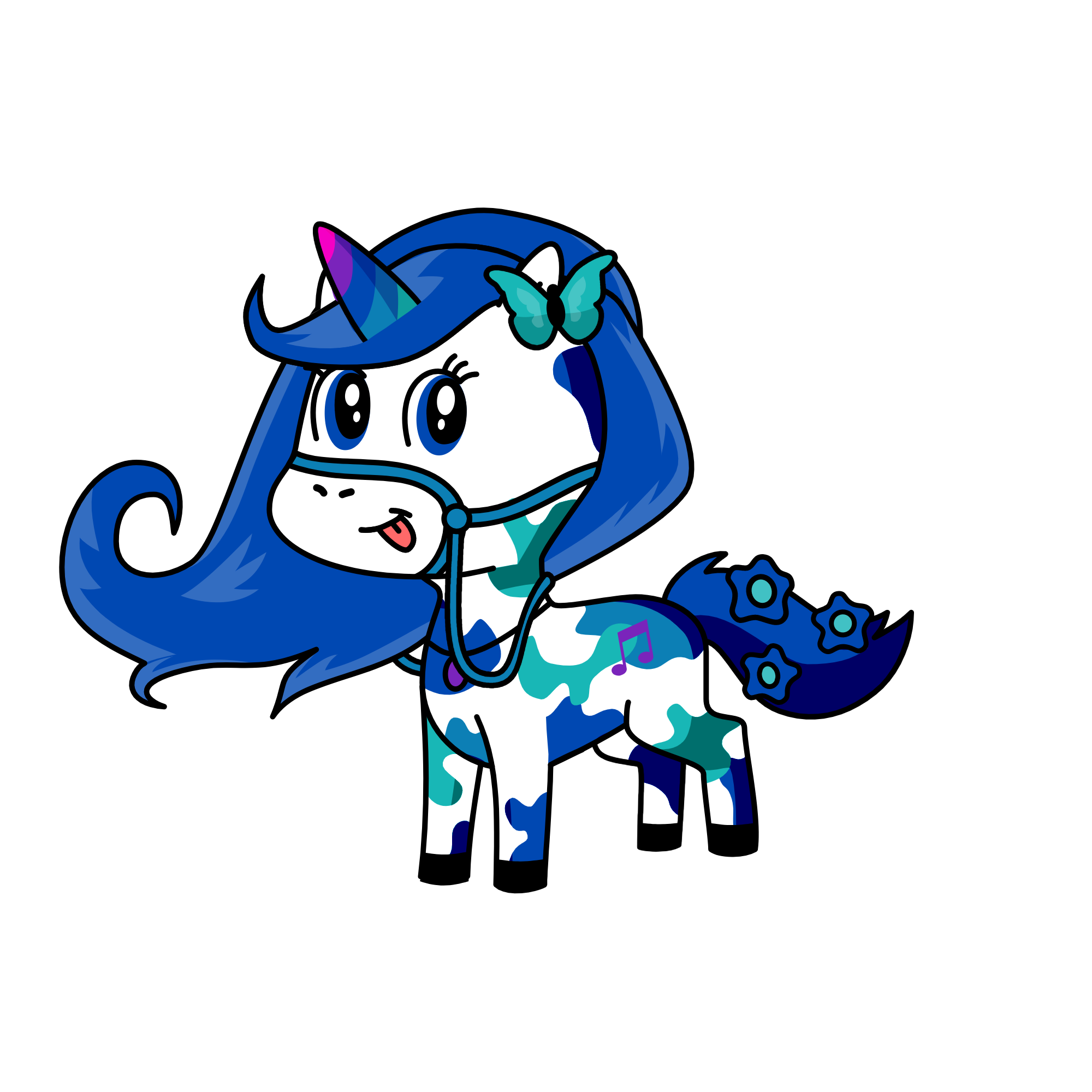 Butterfly 🦋 , the unicorn