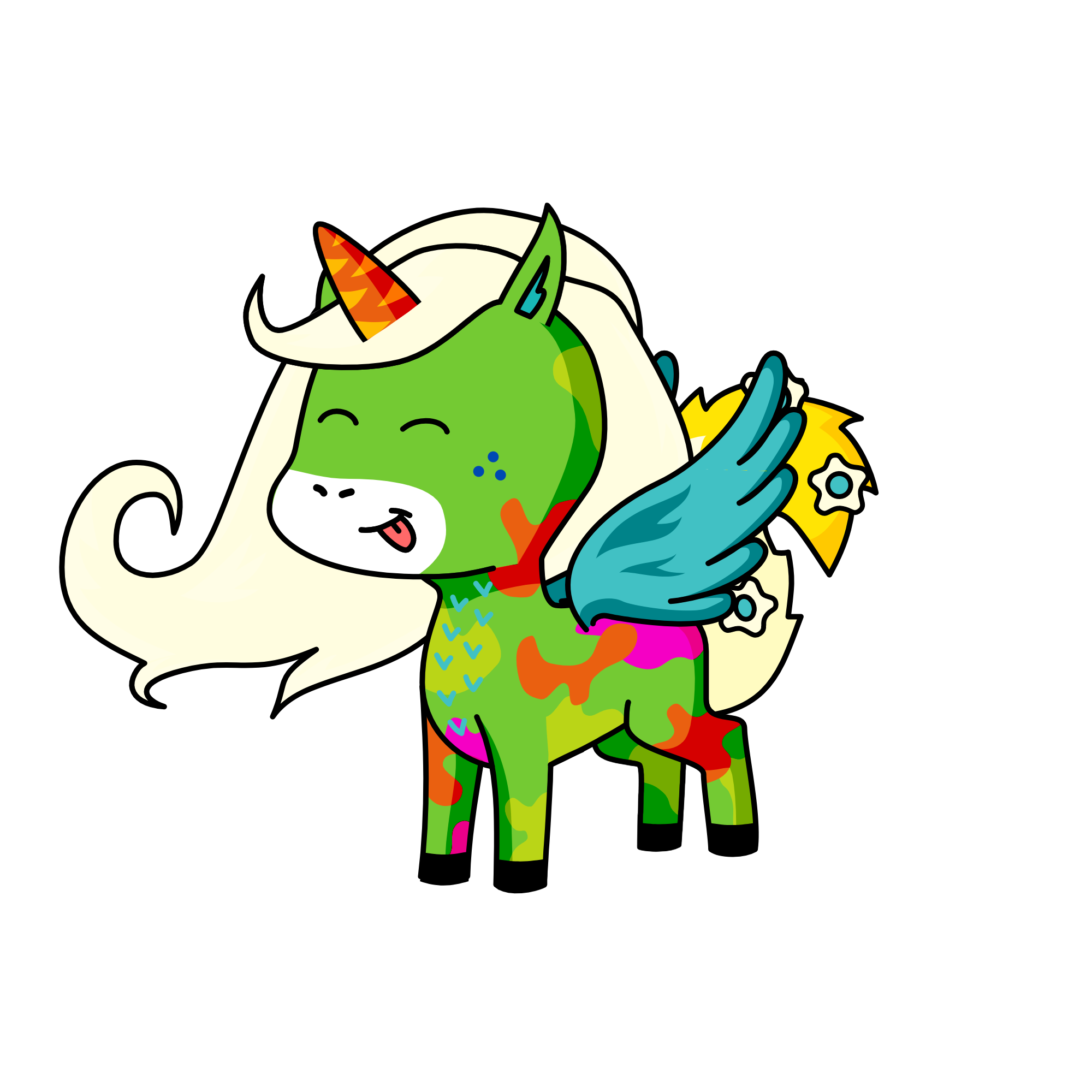 Barf, the unicorn