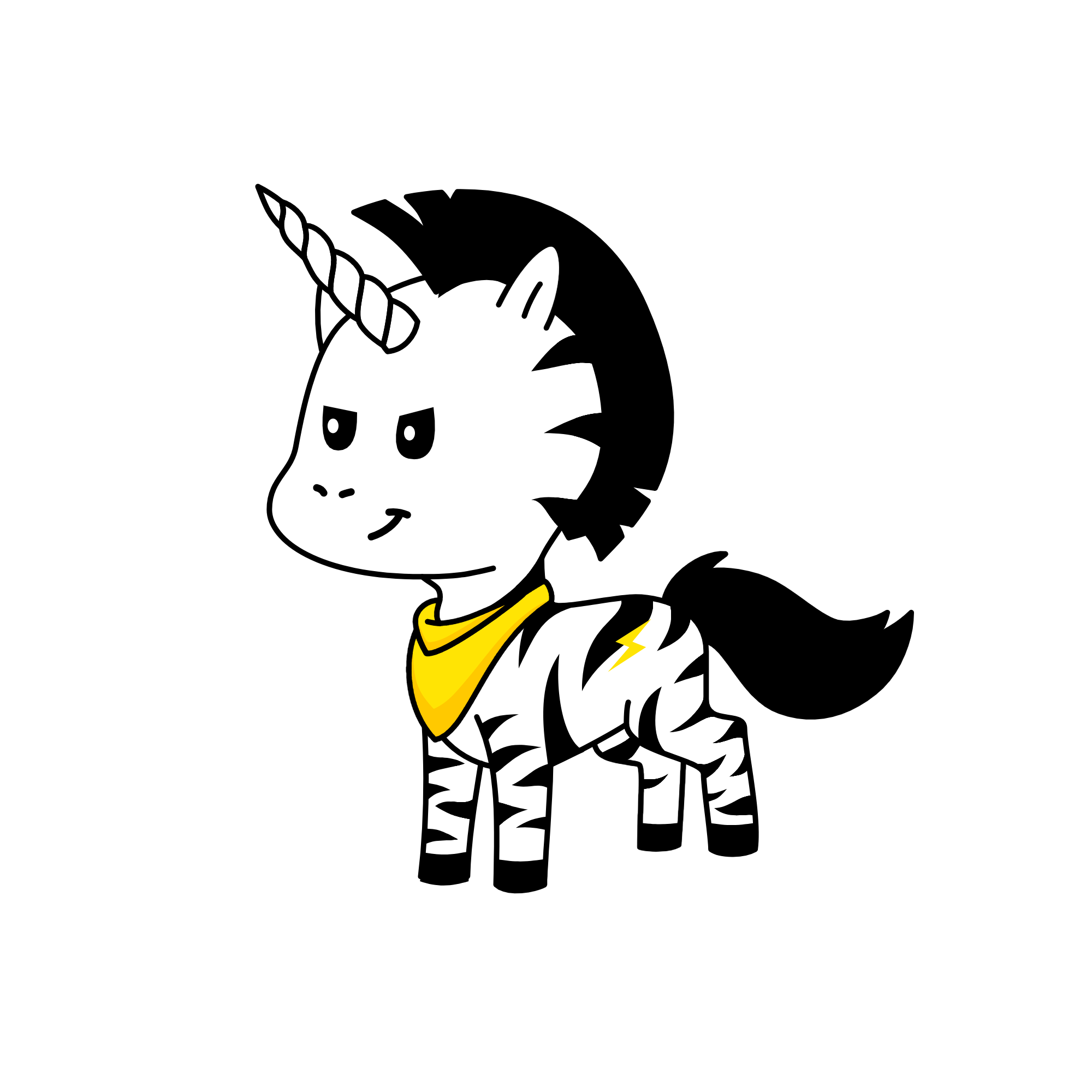 Spike, the unicorn