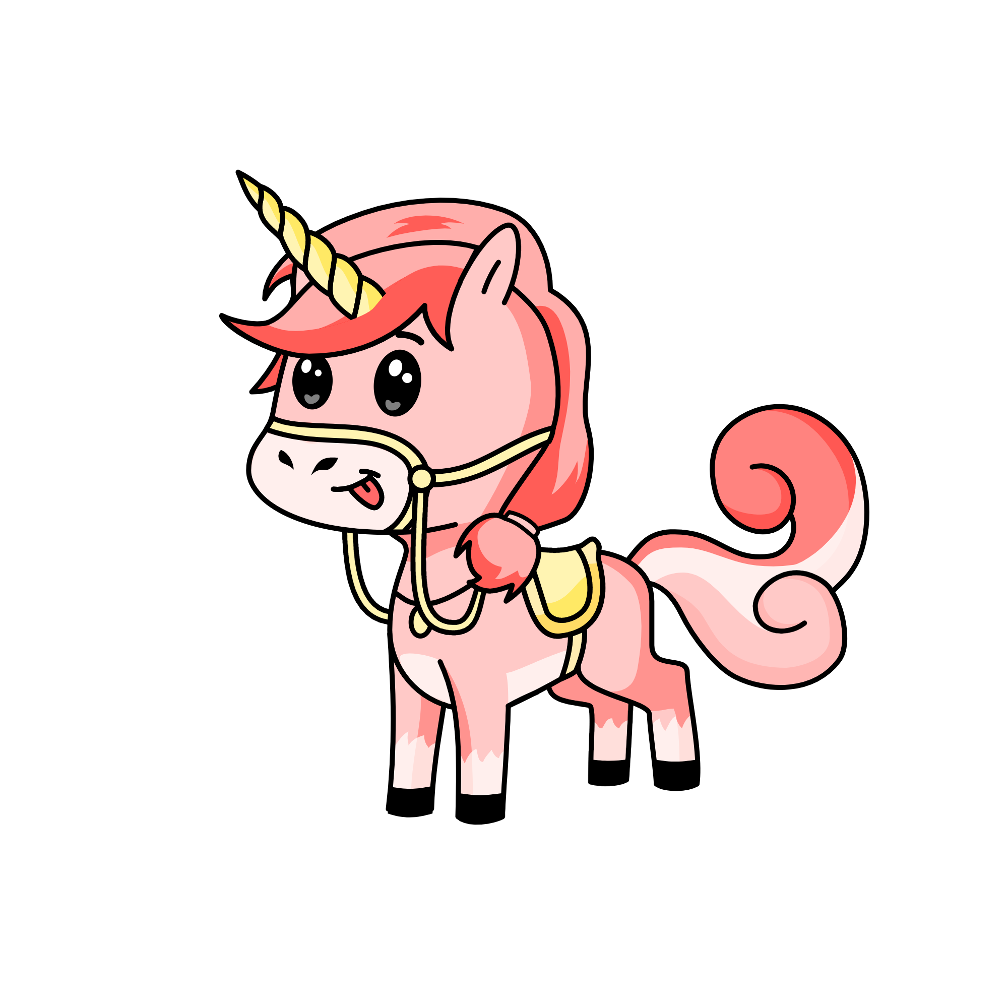 Grassine, the unicorn