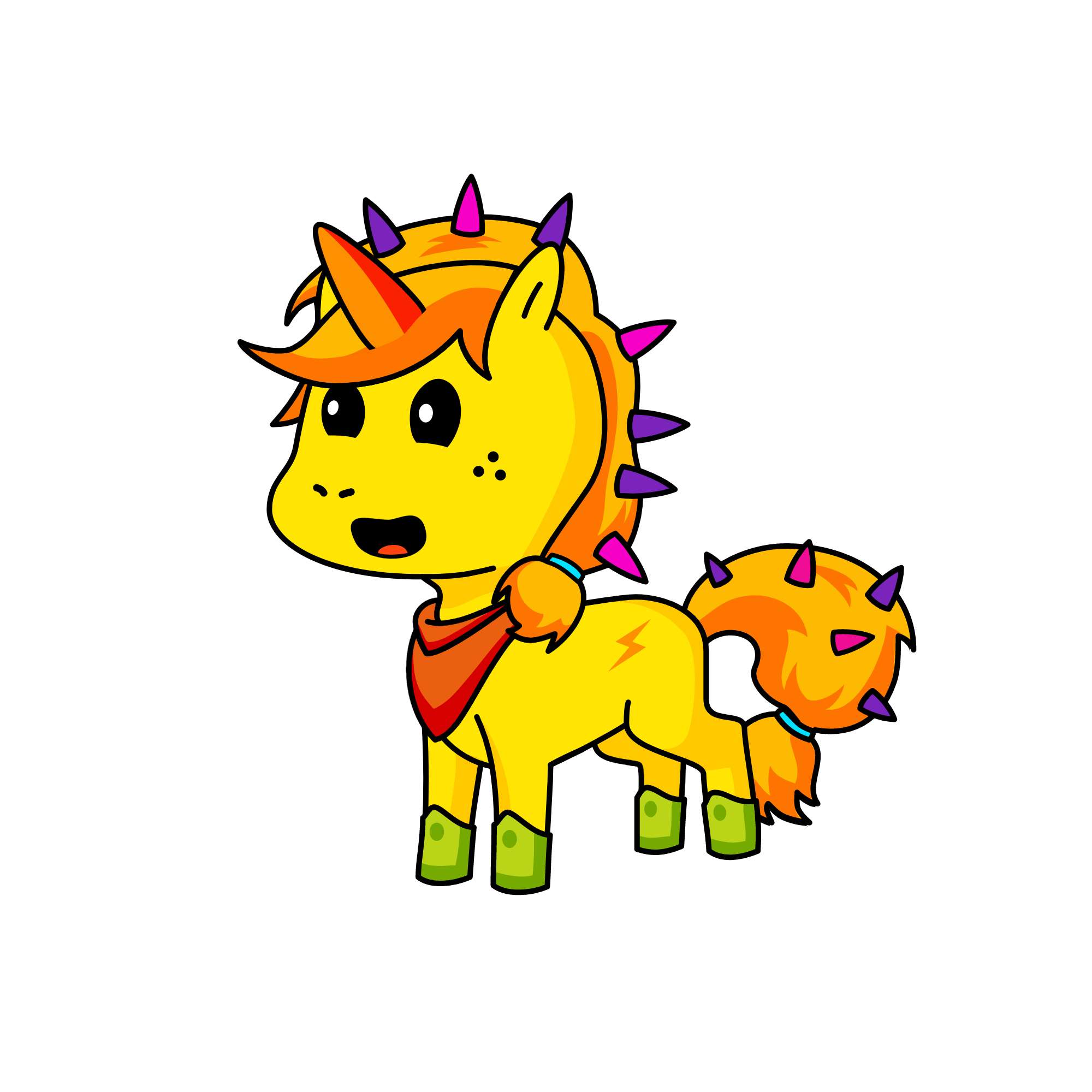 sunny, the unicorn