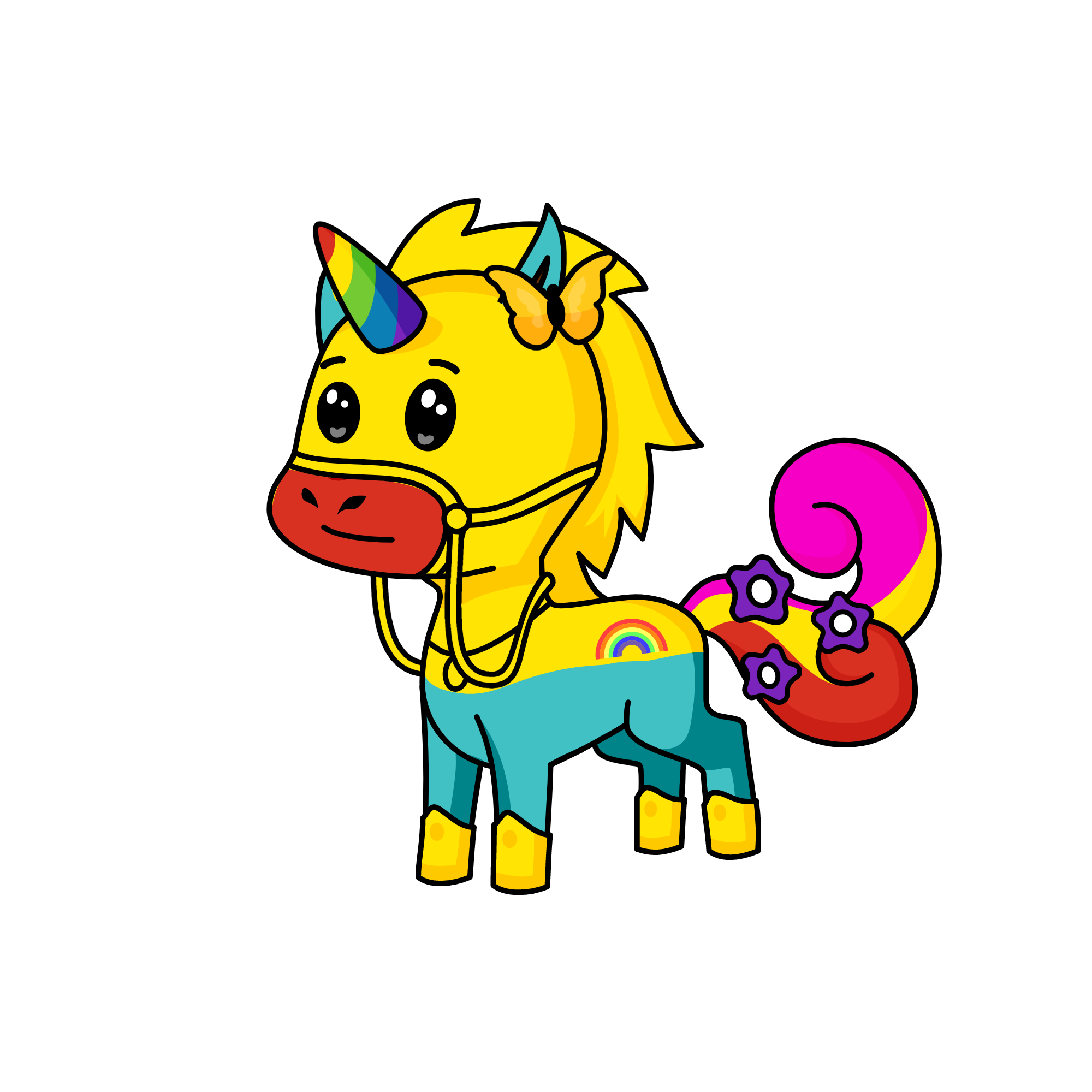 sparkles, the unicorn