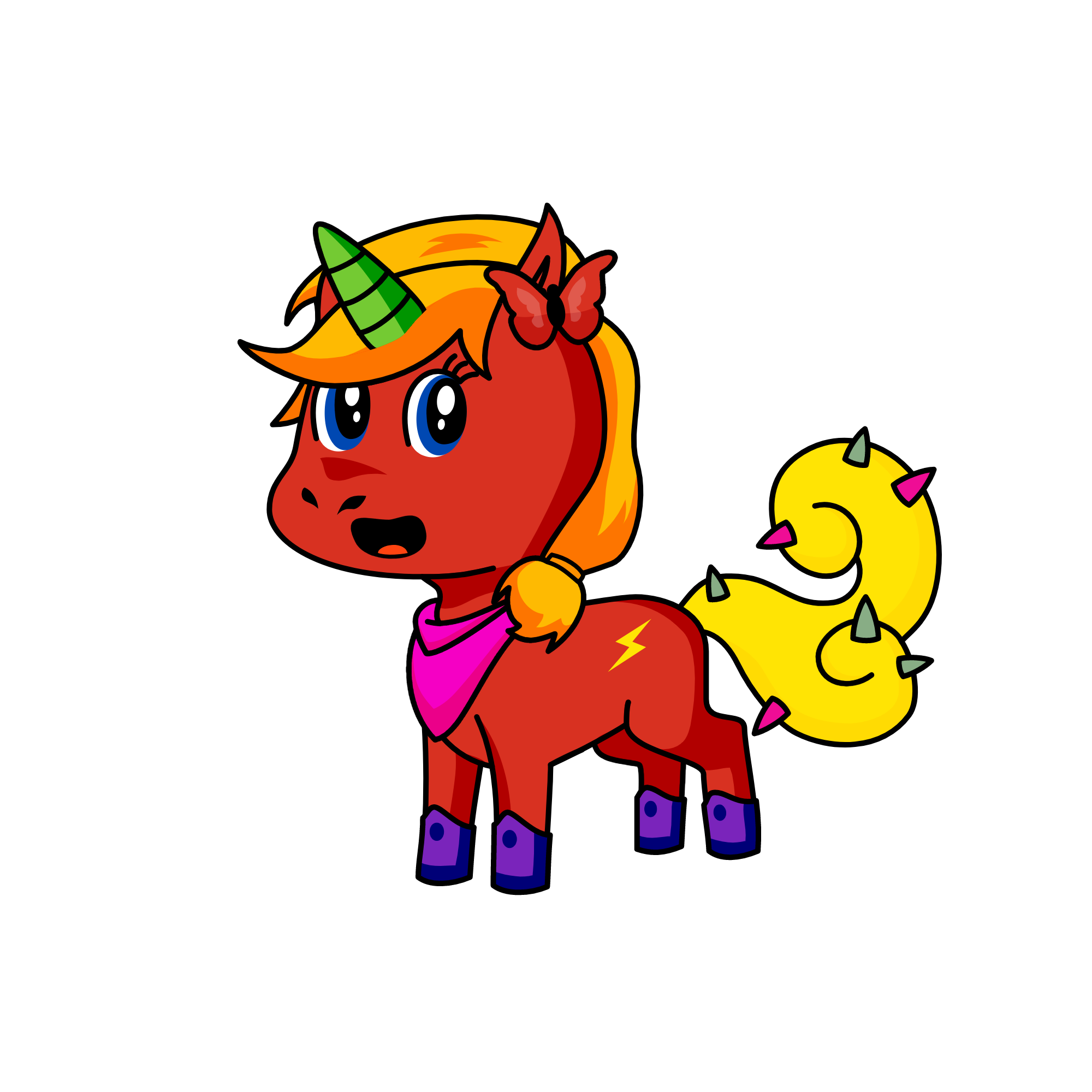 riananbow, the unicorn
