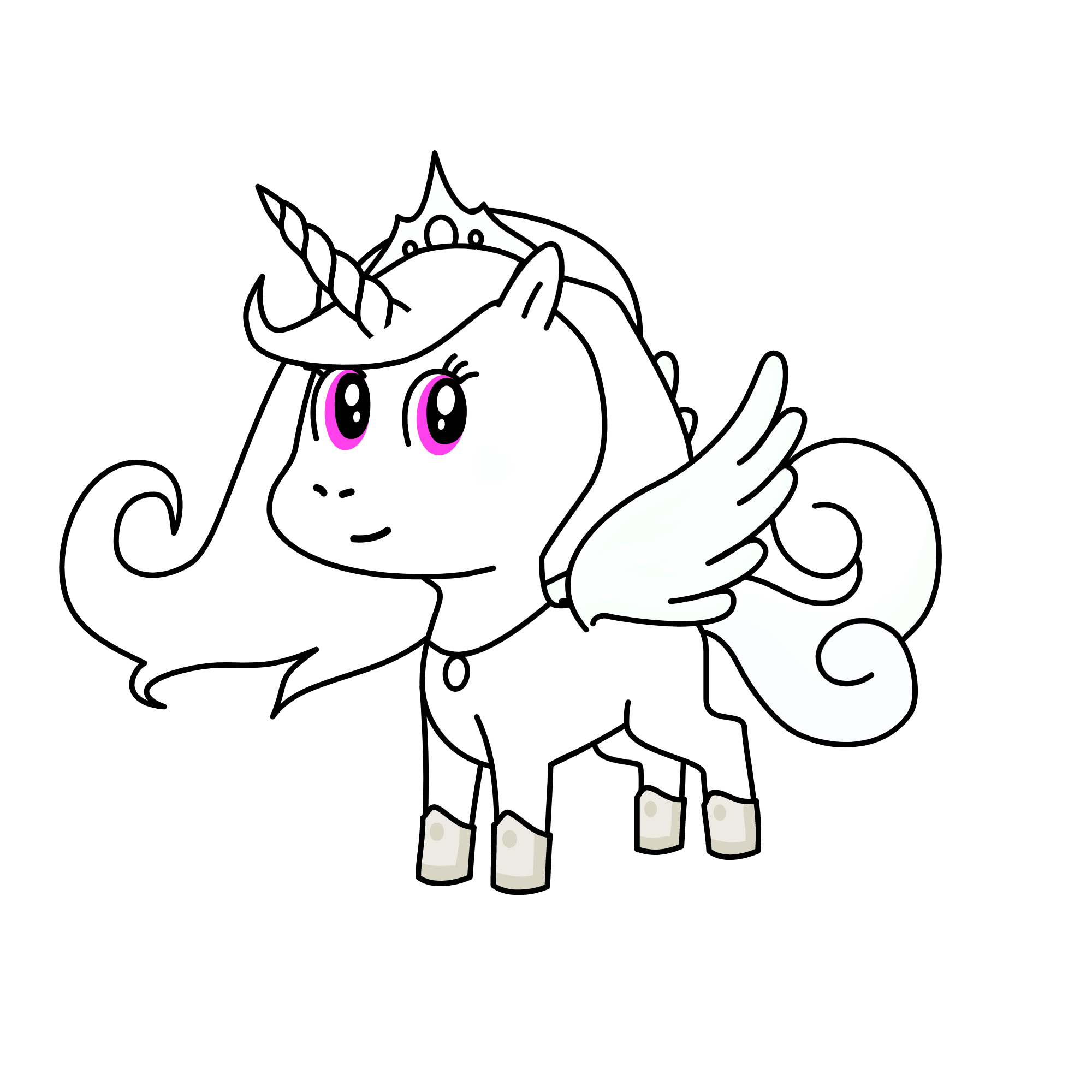 Queen of wind, the unicorn