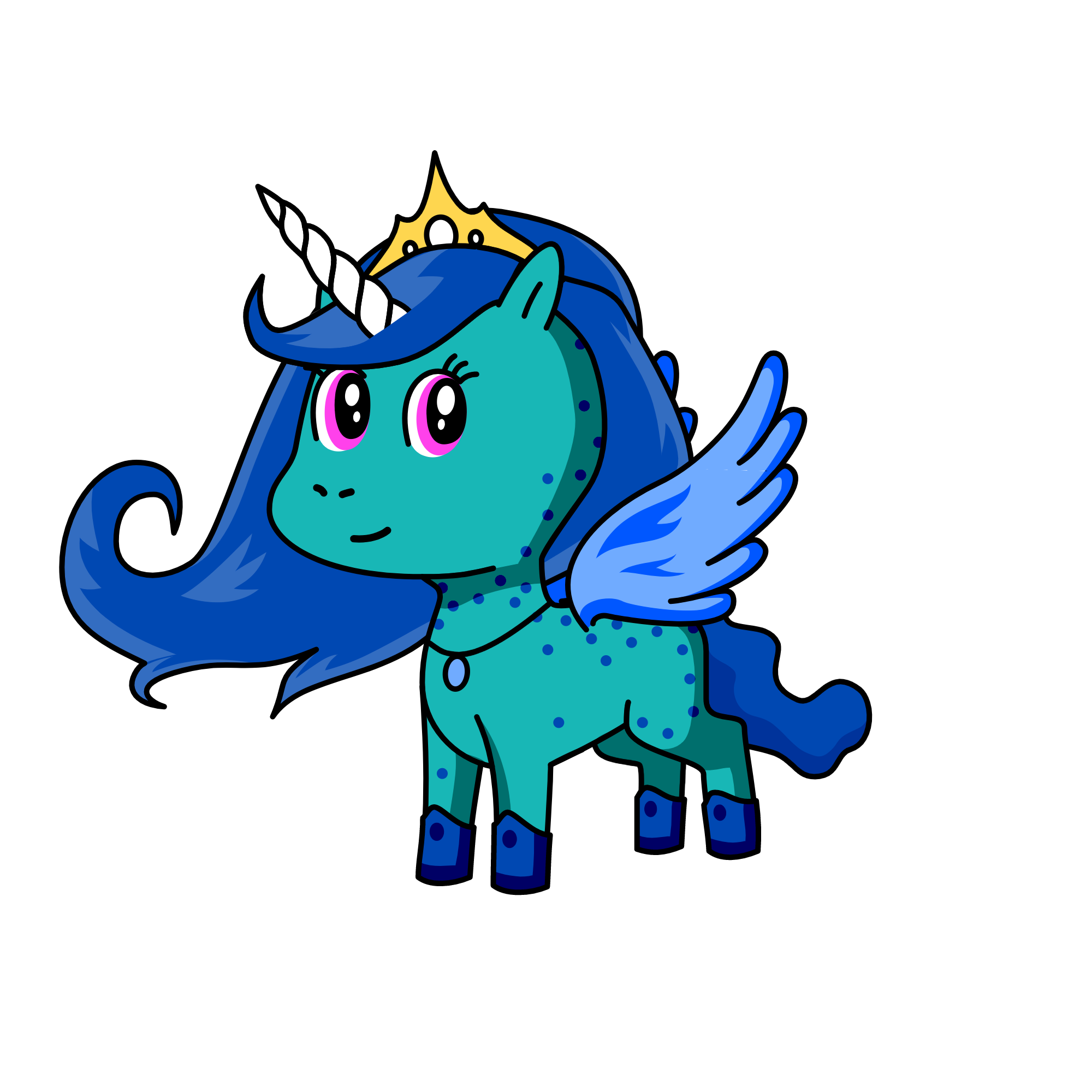 sky prinsses, the unicorn