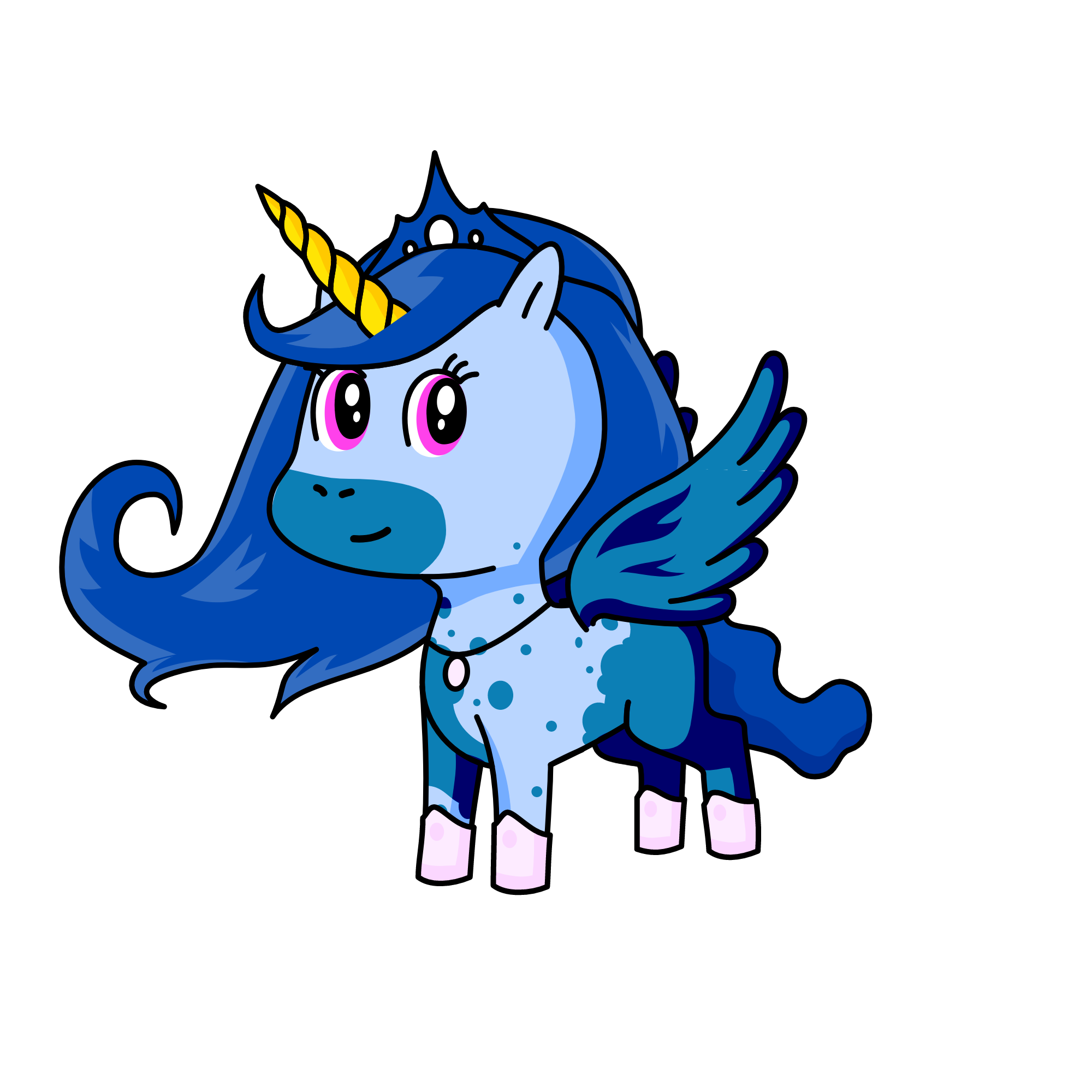 princess icy, the unicorn
