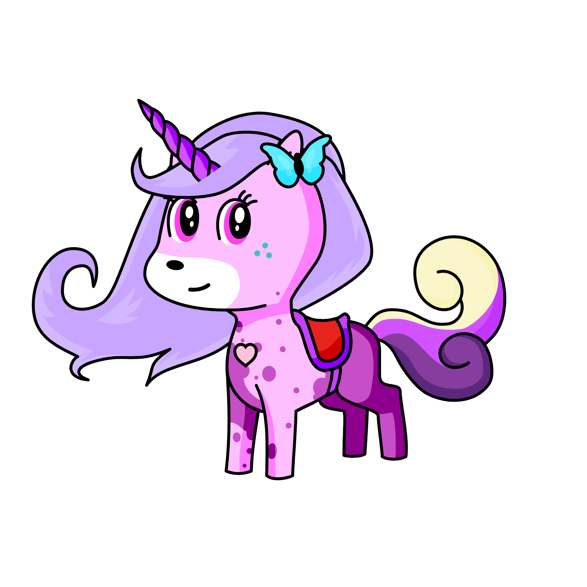 shily, the unicorn