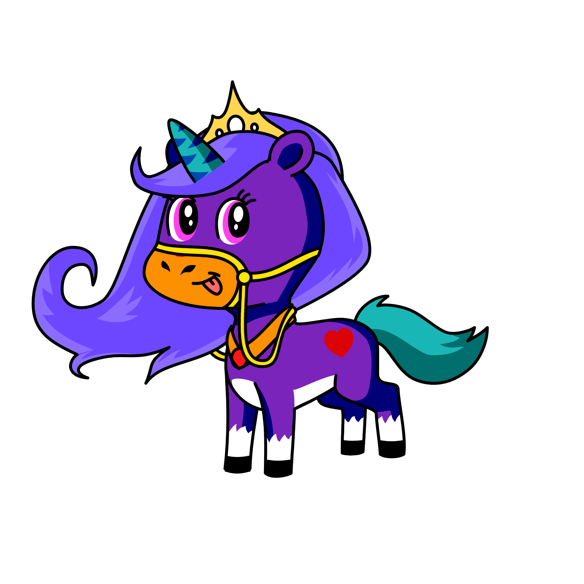 night, the unicorn