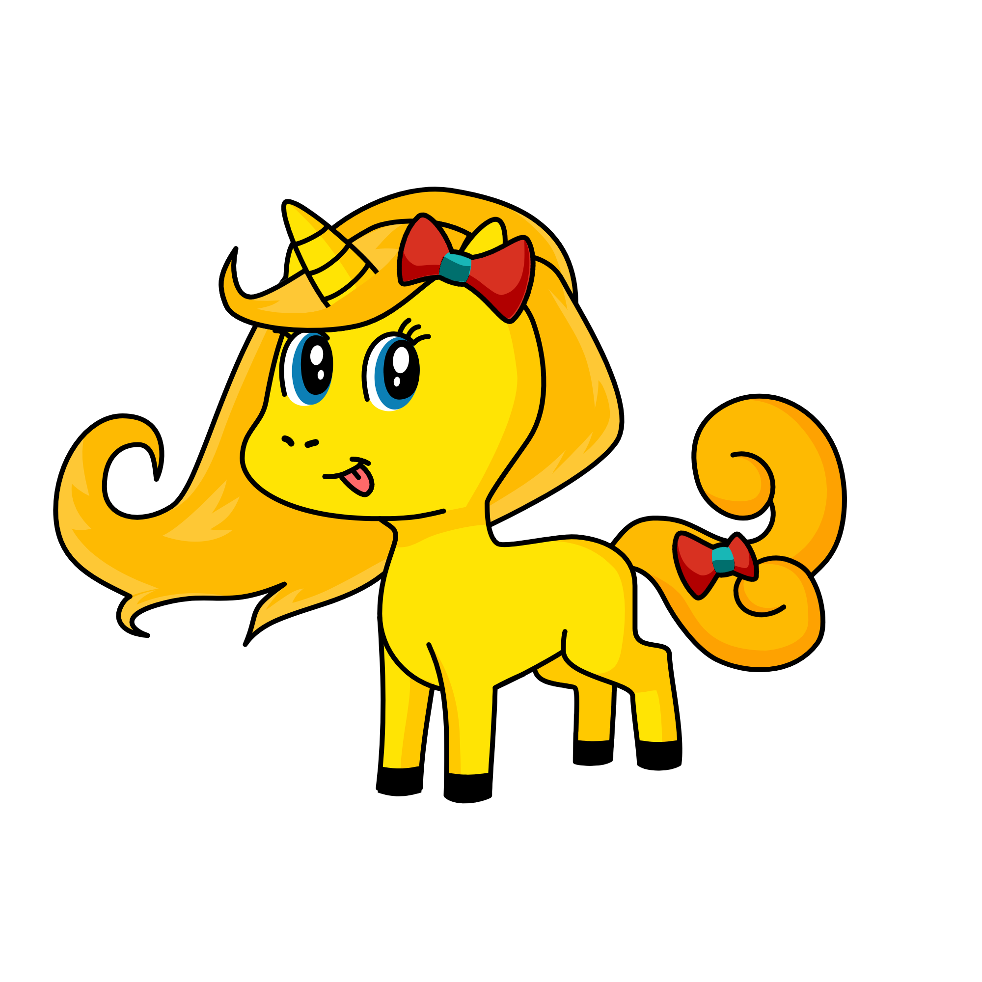 sandy, the unicorn
