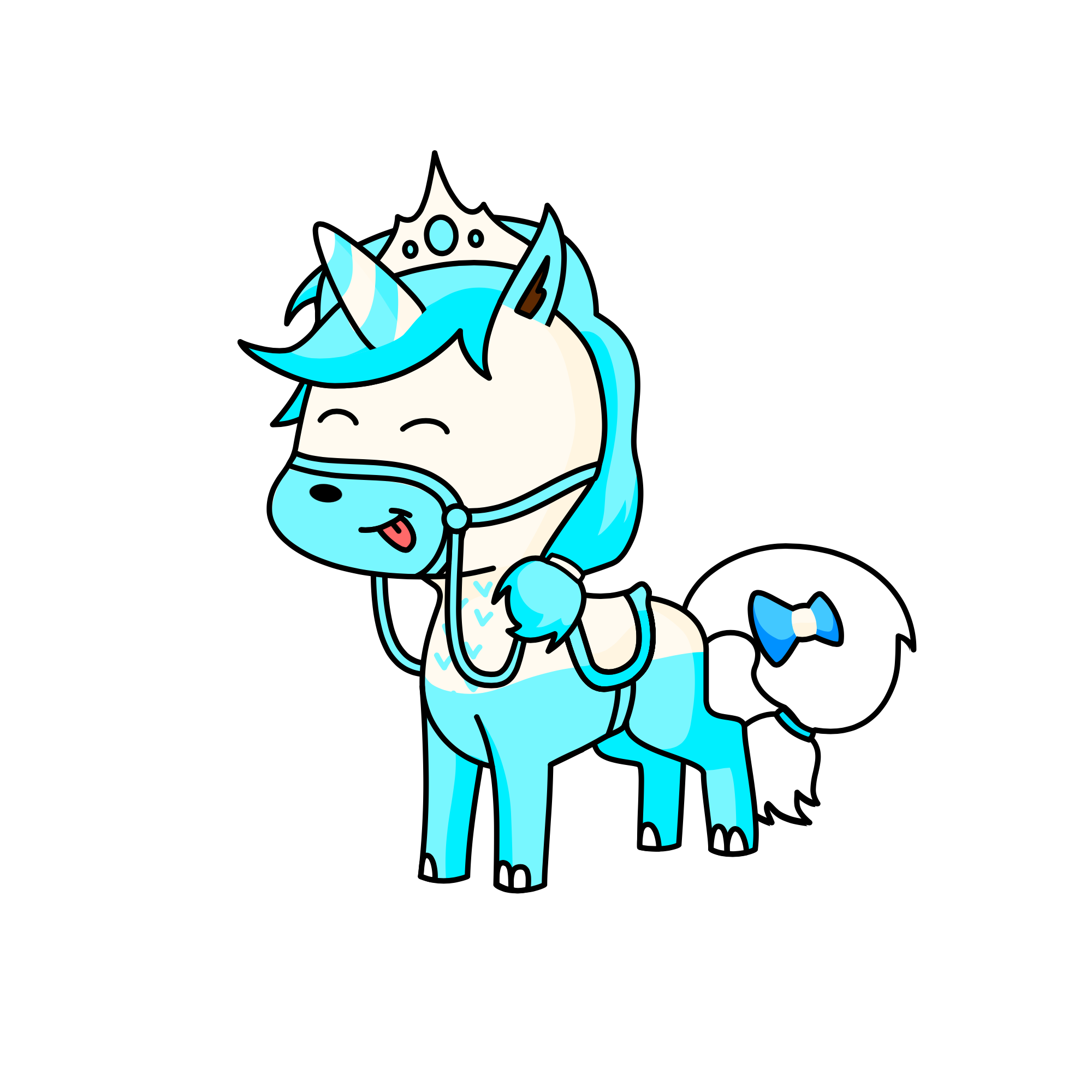 Snow Ice Princess, the unicorn