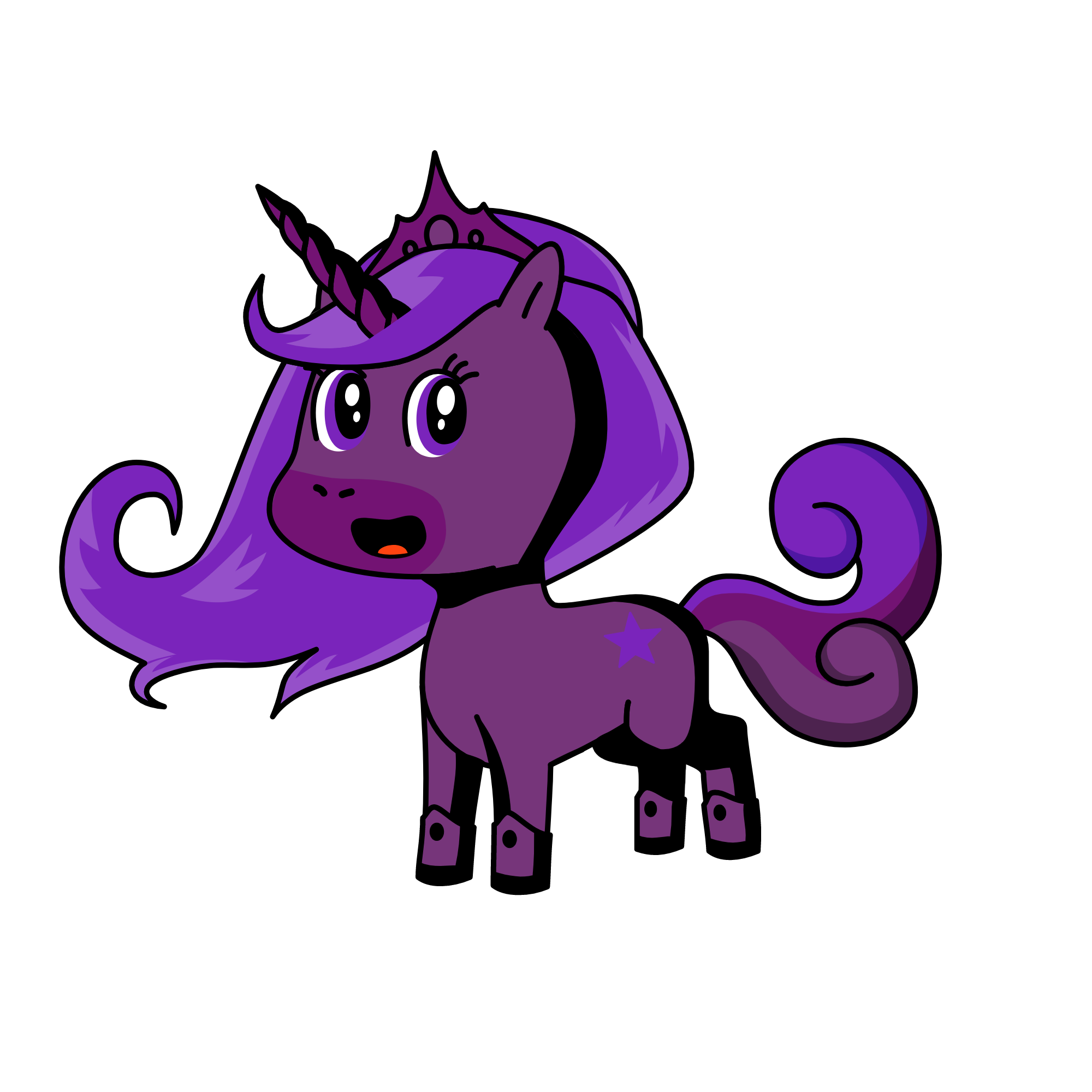 princess luna, the unicorn