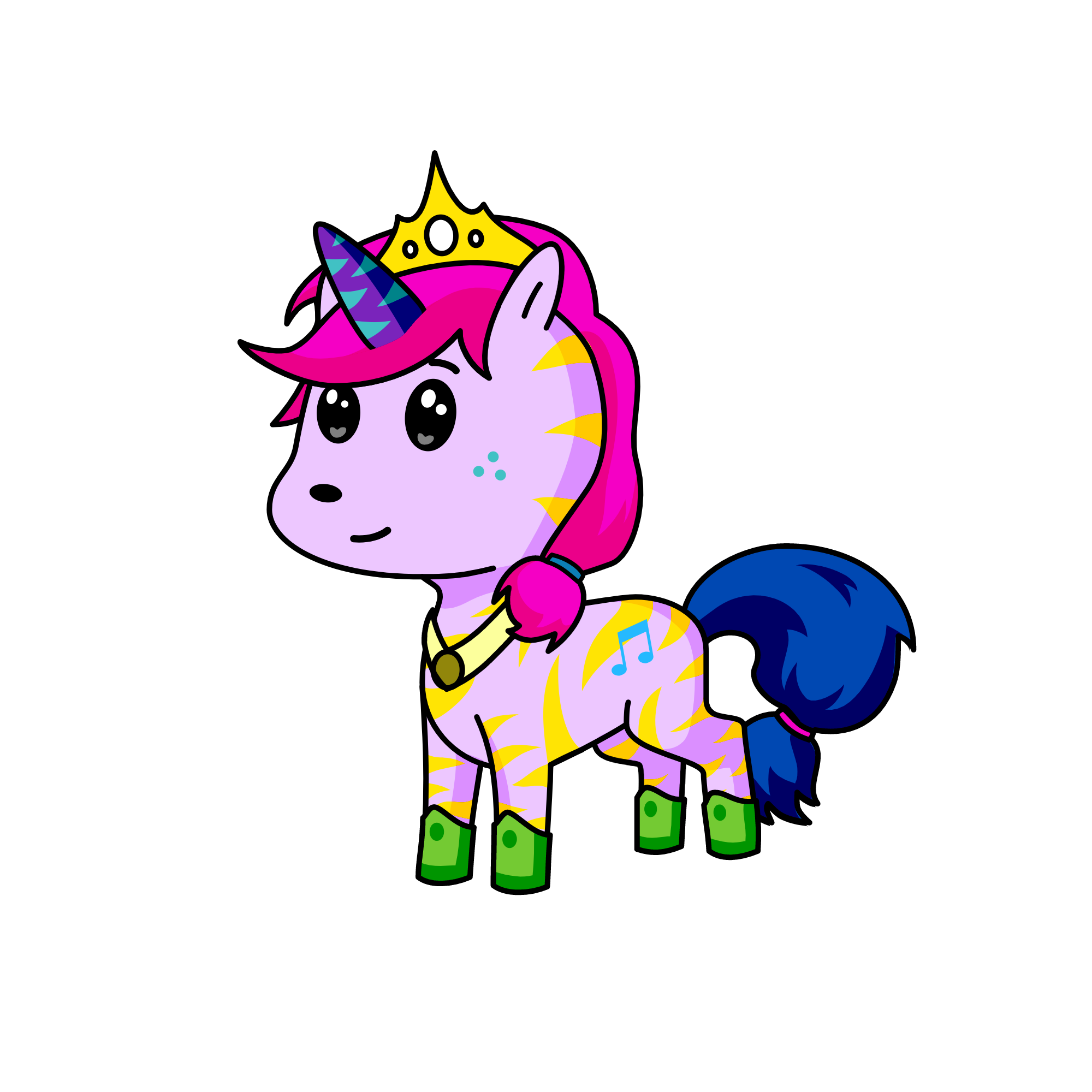 Luna, the unicorn