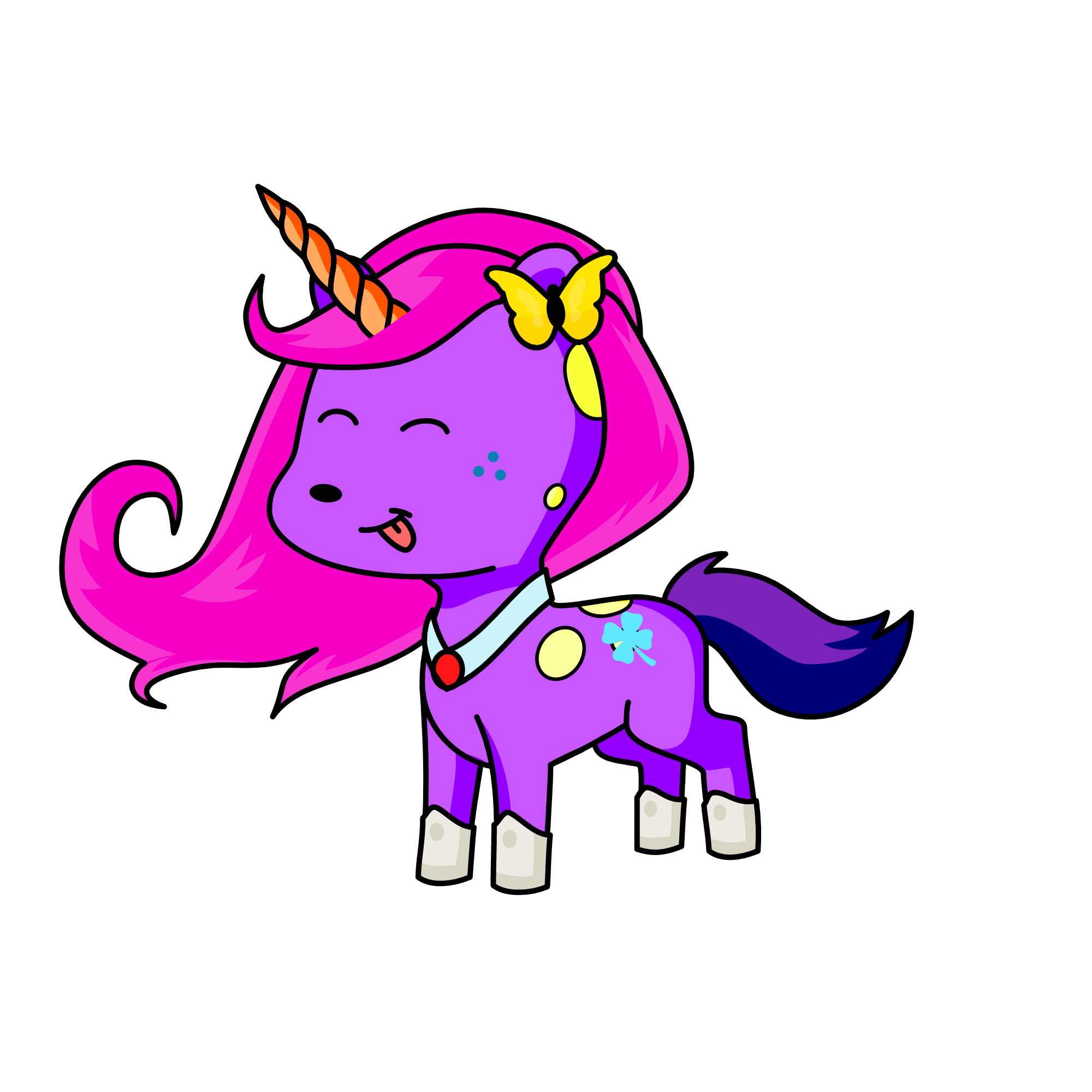 Hana, the unicorn