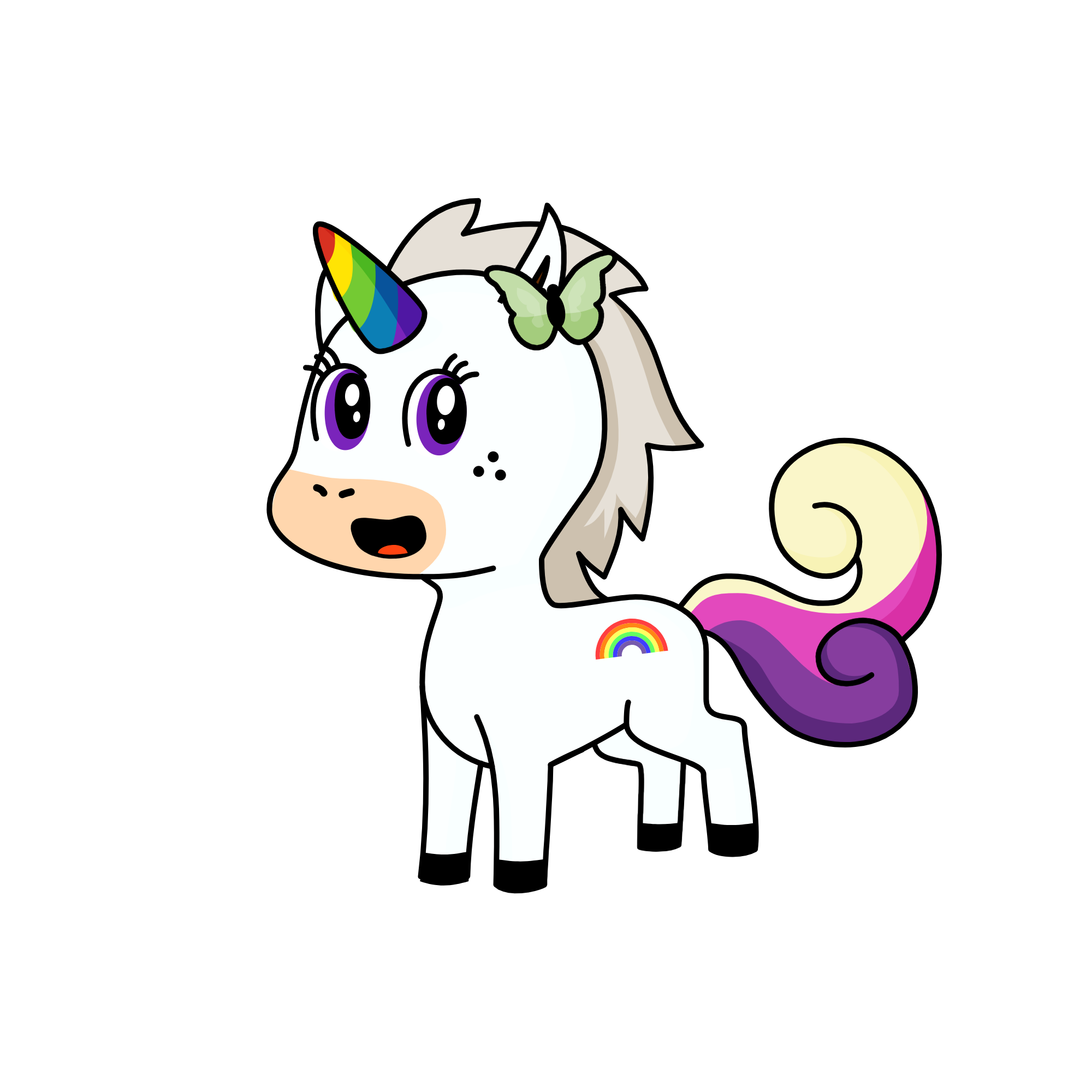 Aly, the unicorn