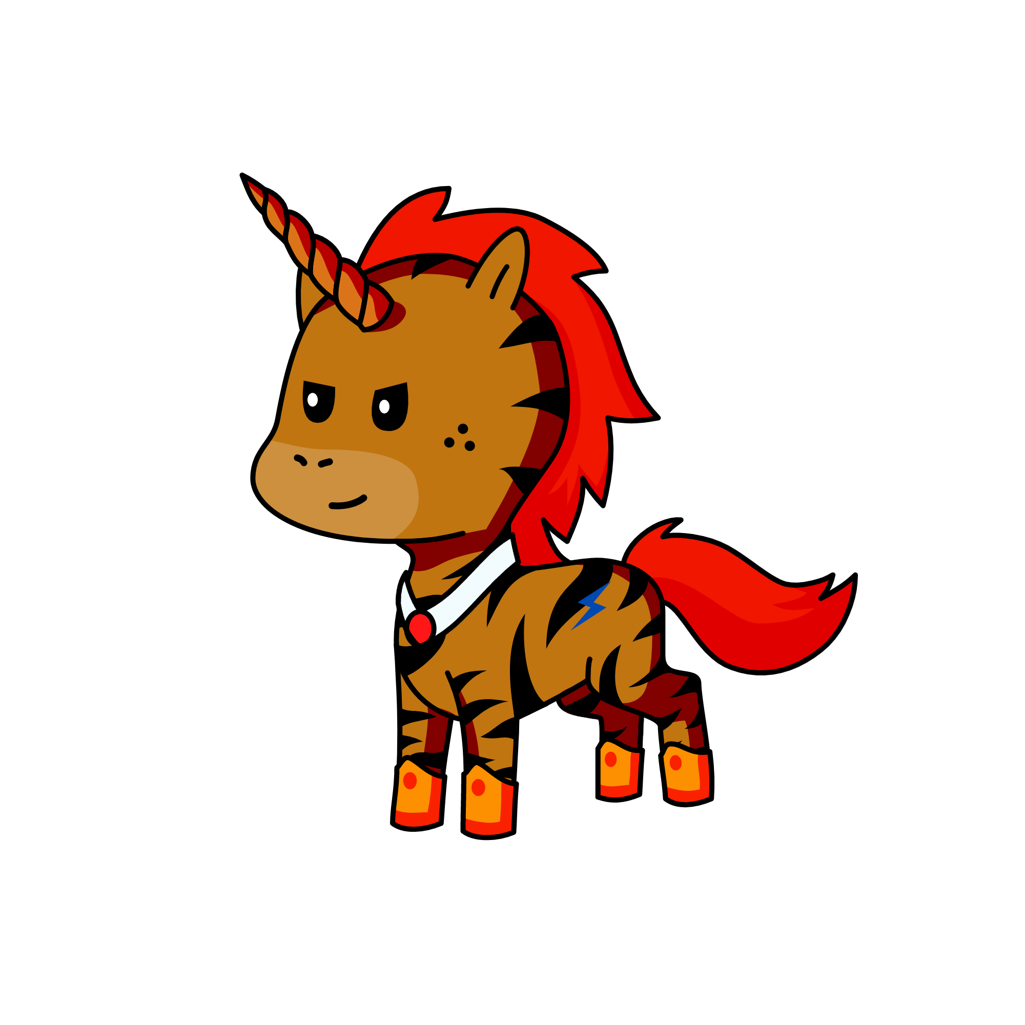 tiger claw, the unicorn