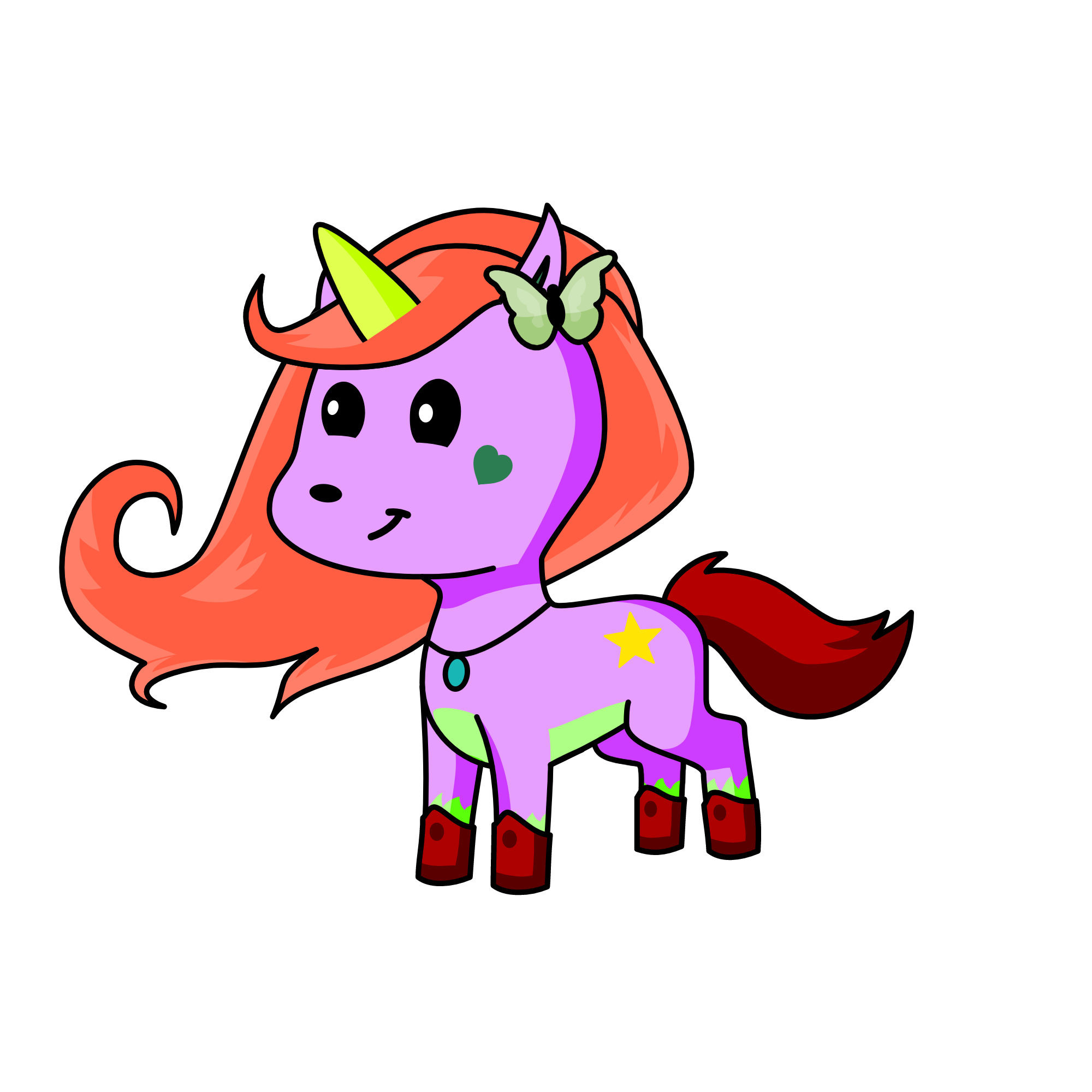 Coco, the unicorn
