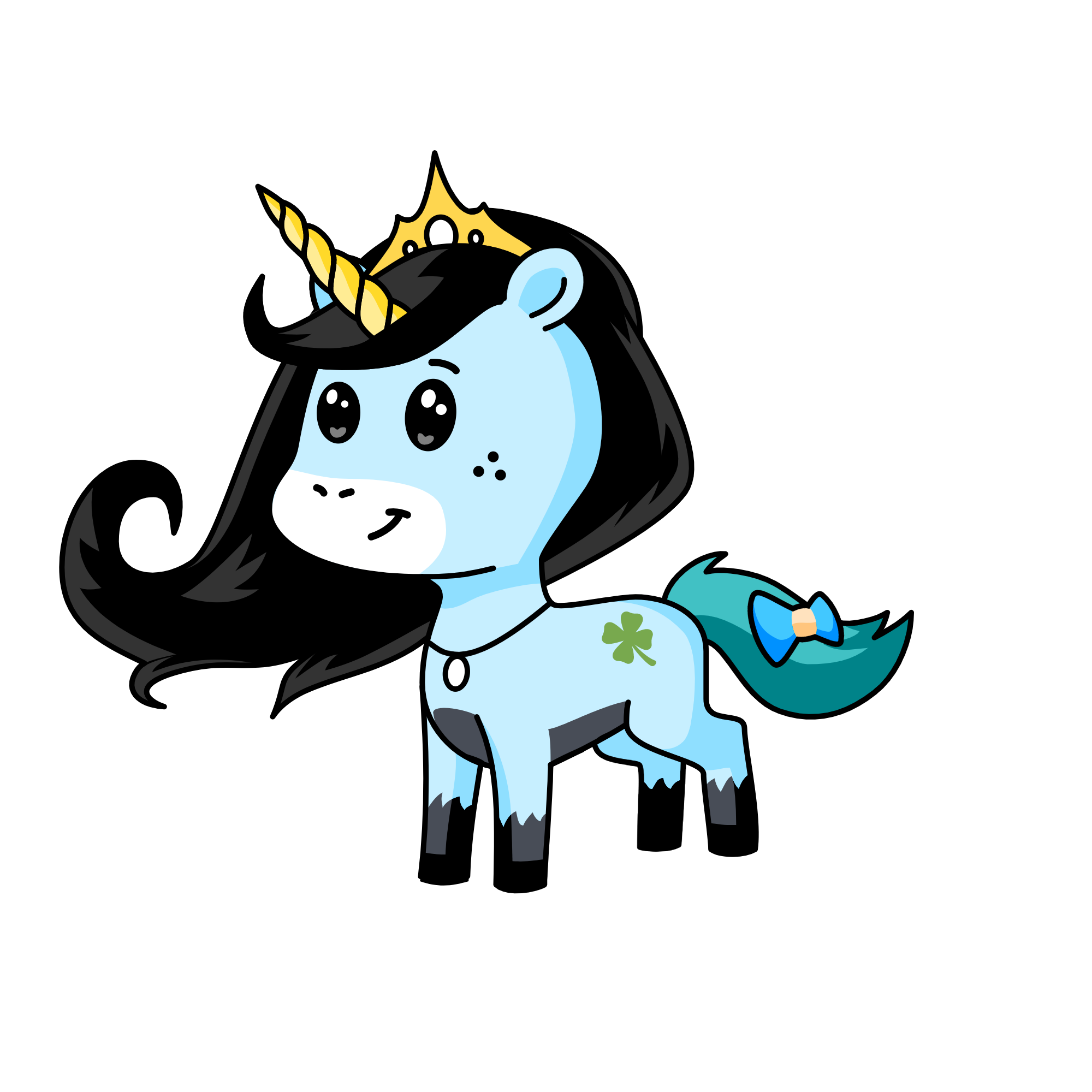 Princess Dazzle, the unicorn
