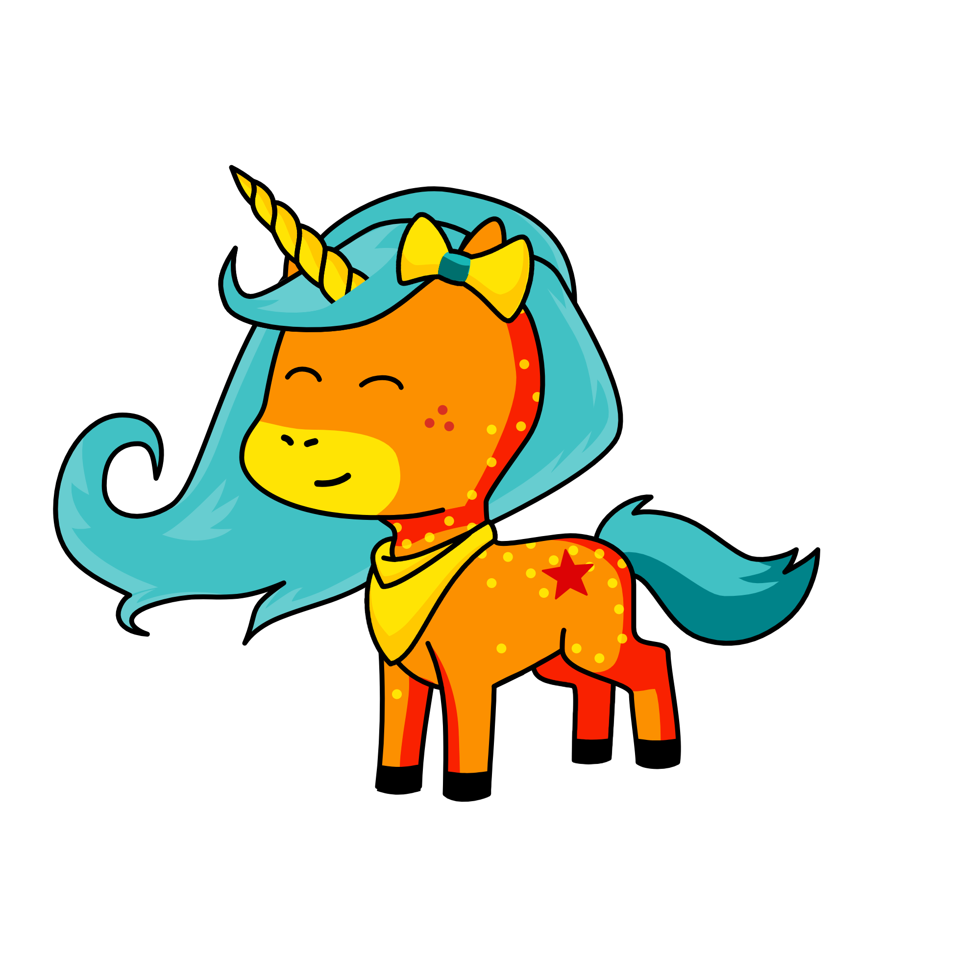 Buttercup, the unicorn