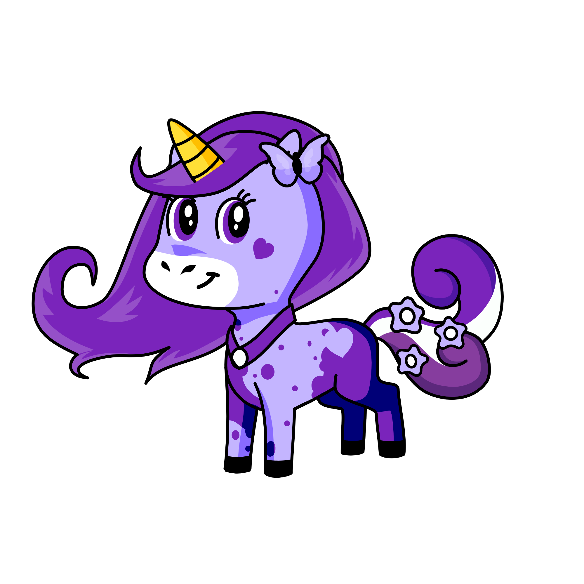 Perriwinkle🤓, the unicorn