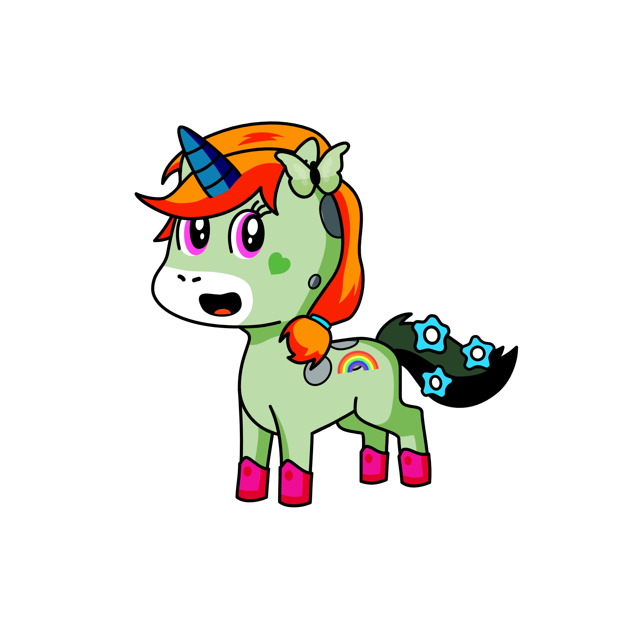 puteri gigi, the unicorn