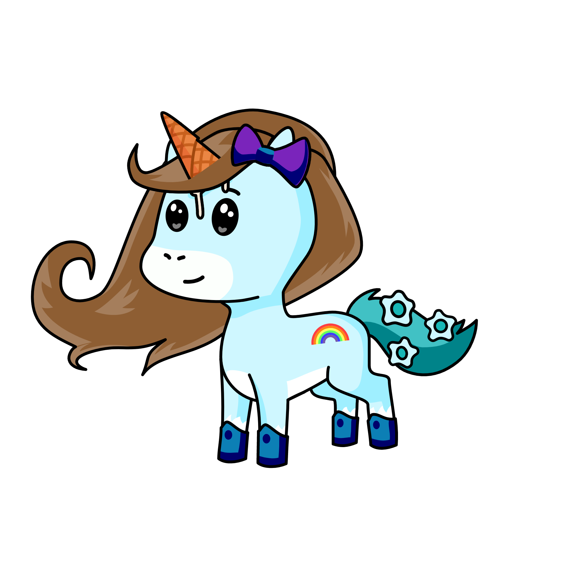 Starry, the unicorn