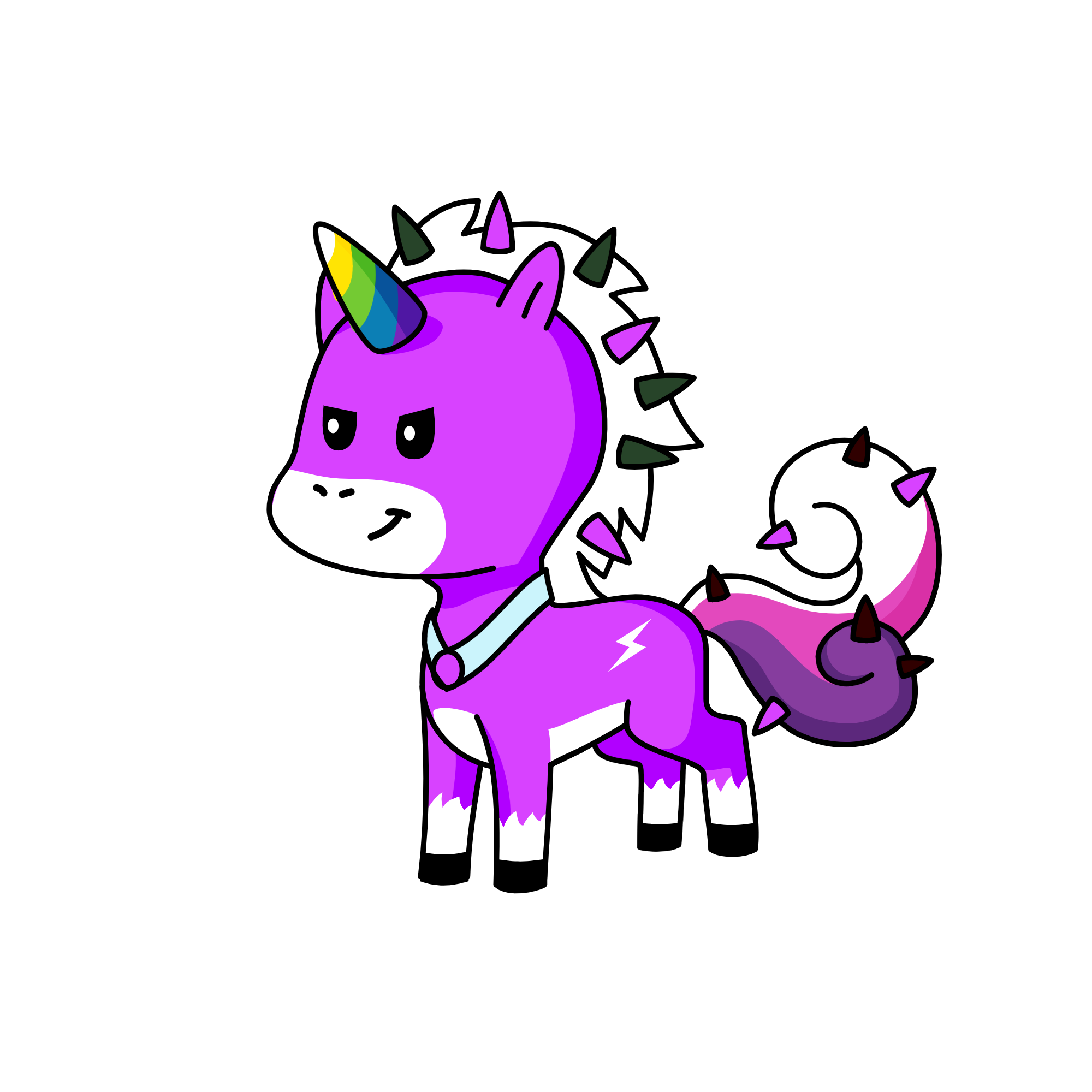 luna punk, the unicorn