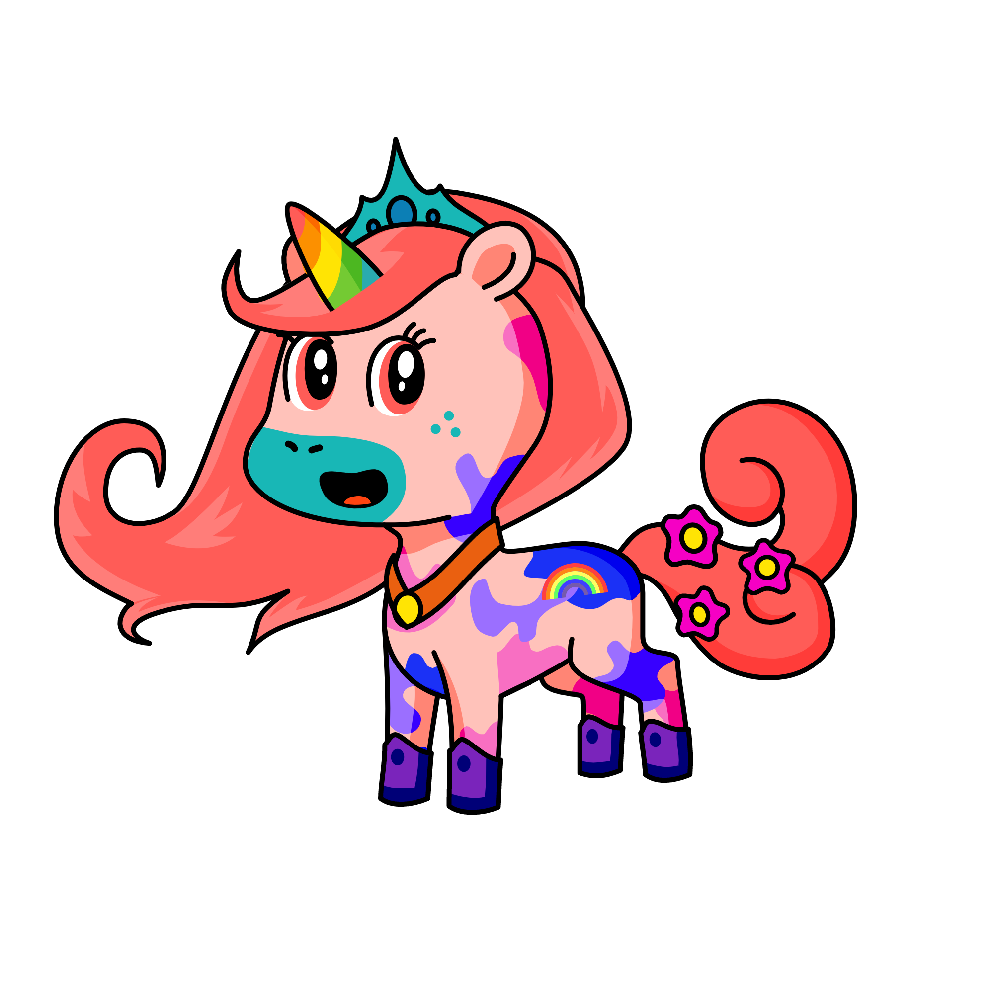 Princess Katie, the unicorn