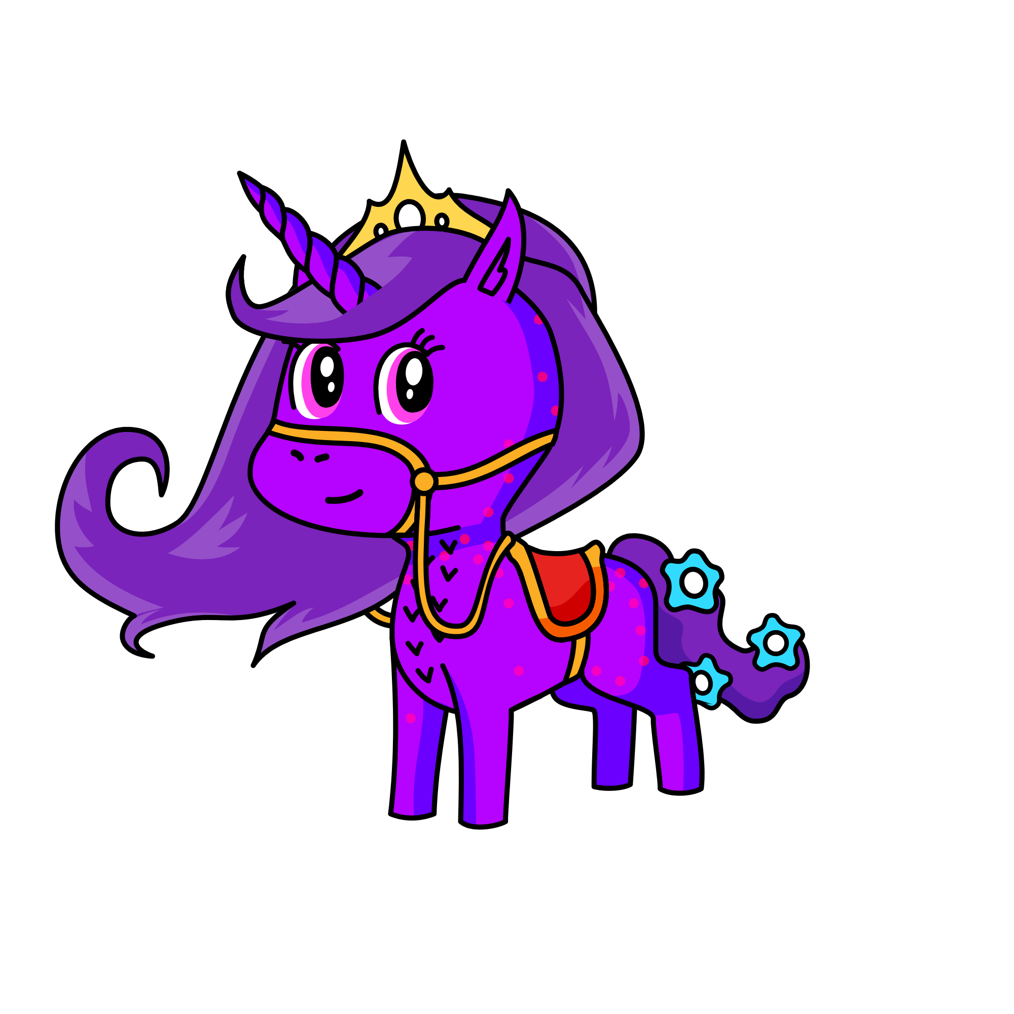 我也要把, the unicorn