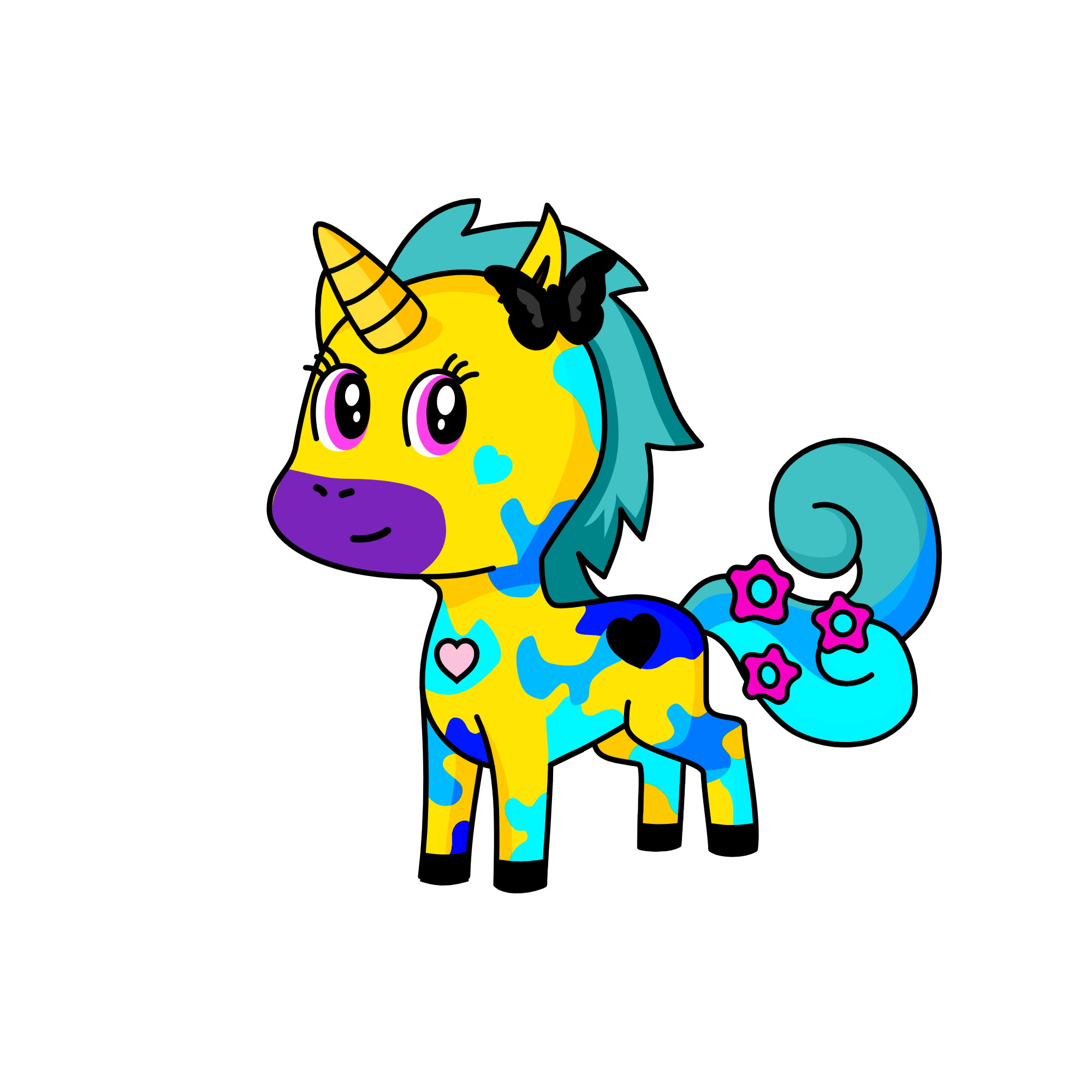 Star Crown, the unicorn